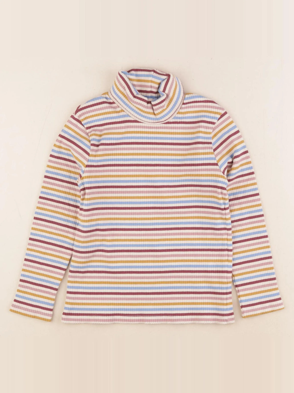 Vertbaudet - sous-pull multicolore - 6 ans