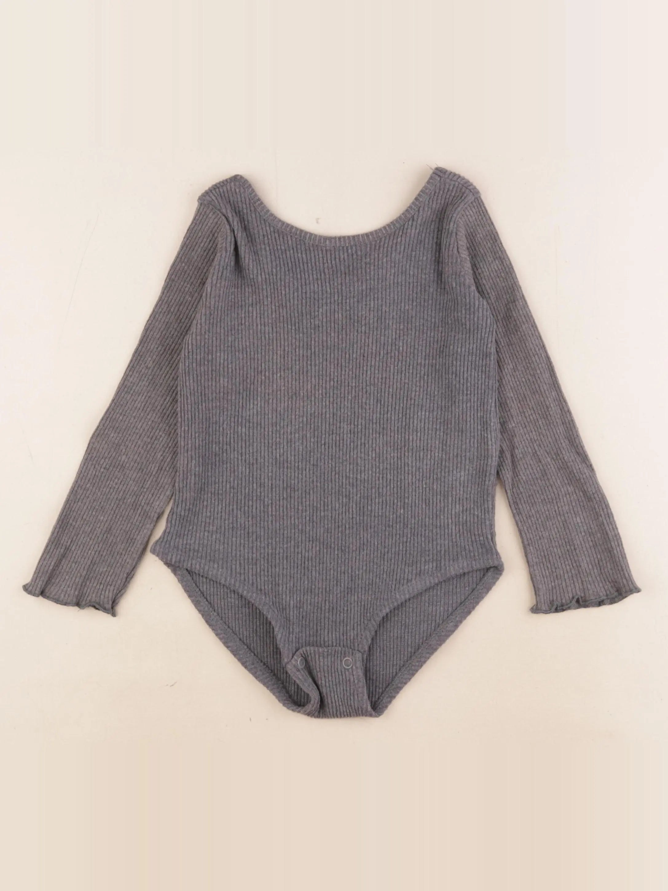Zara - body gris - 3/4 ans