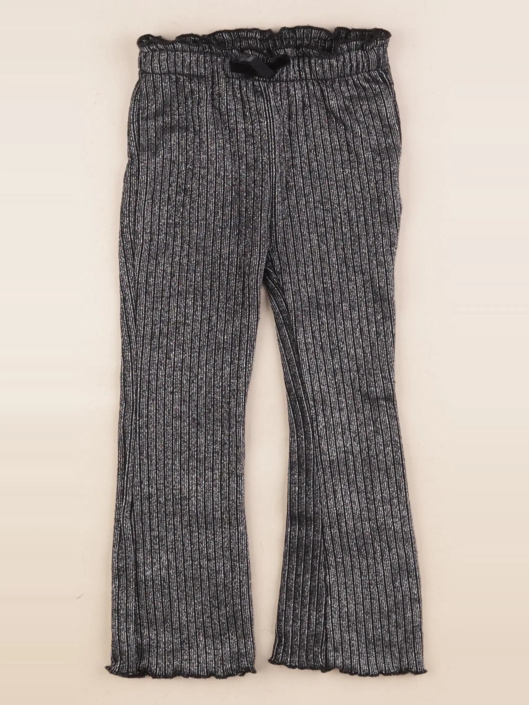 Zara - pantalon noir, argent - 4 ans