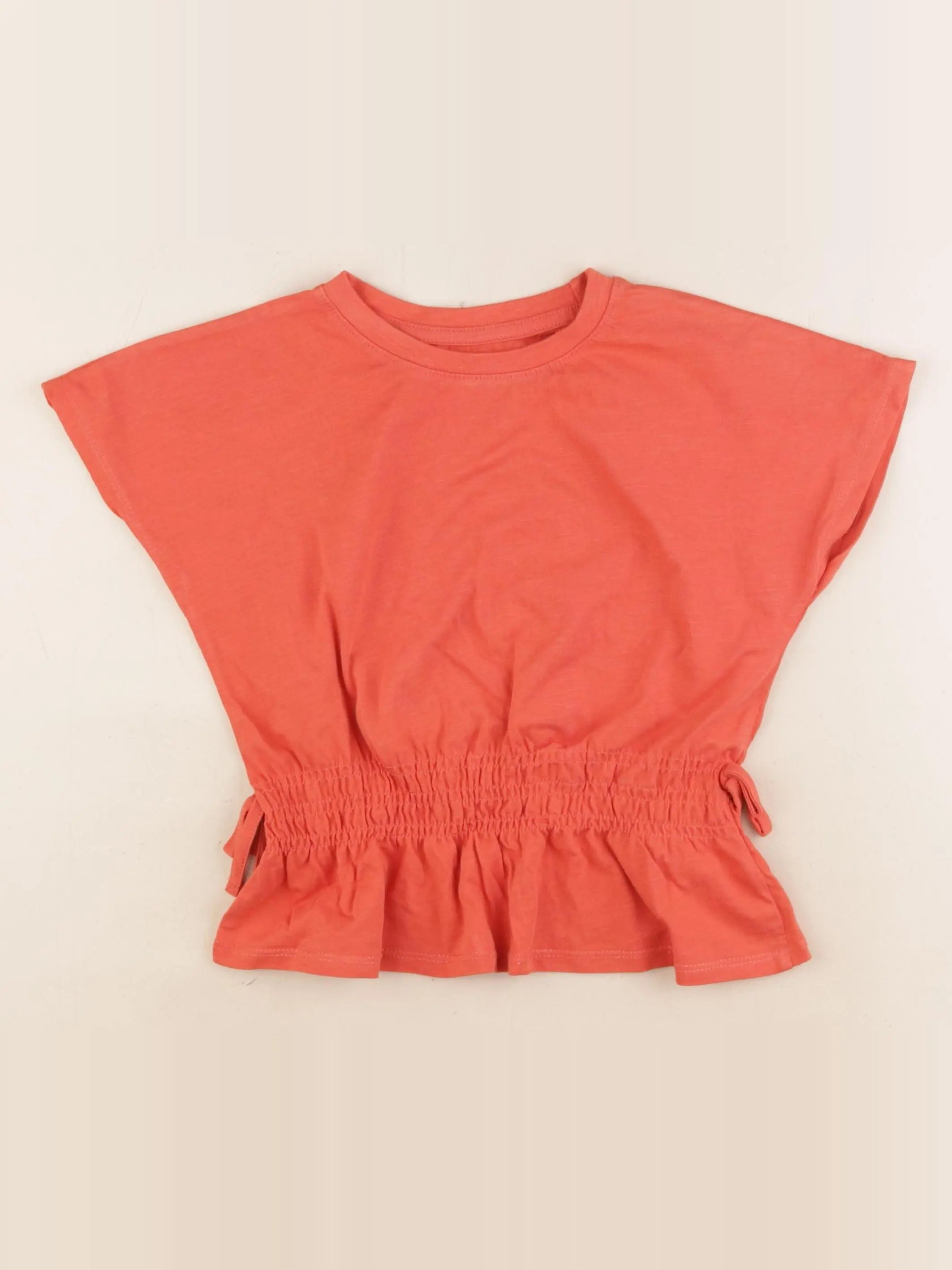 H&M - tee-shirt orange - 4/6 ans