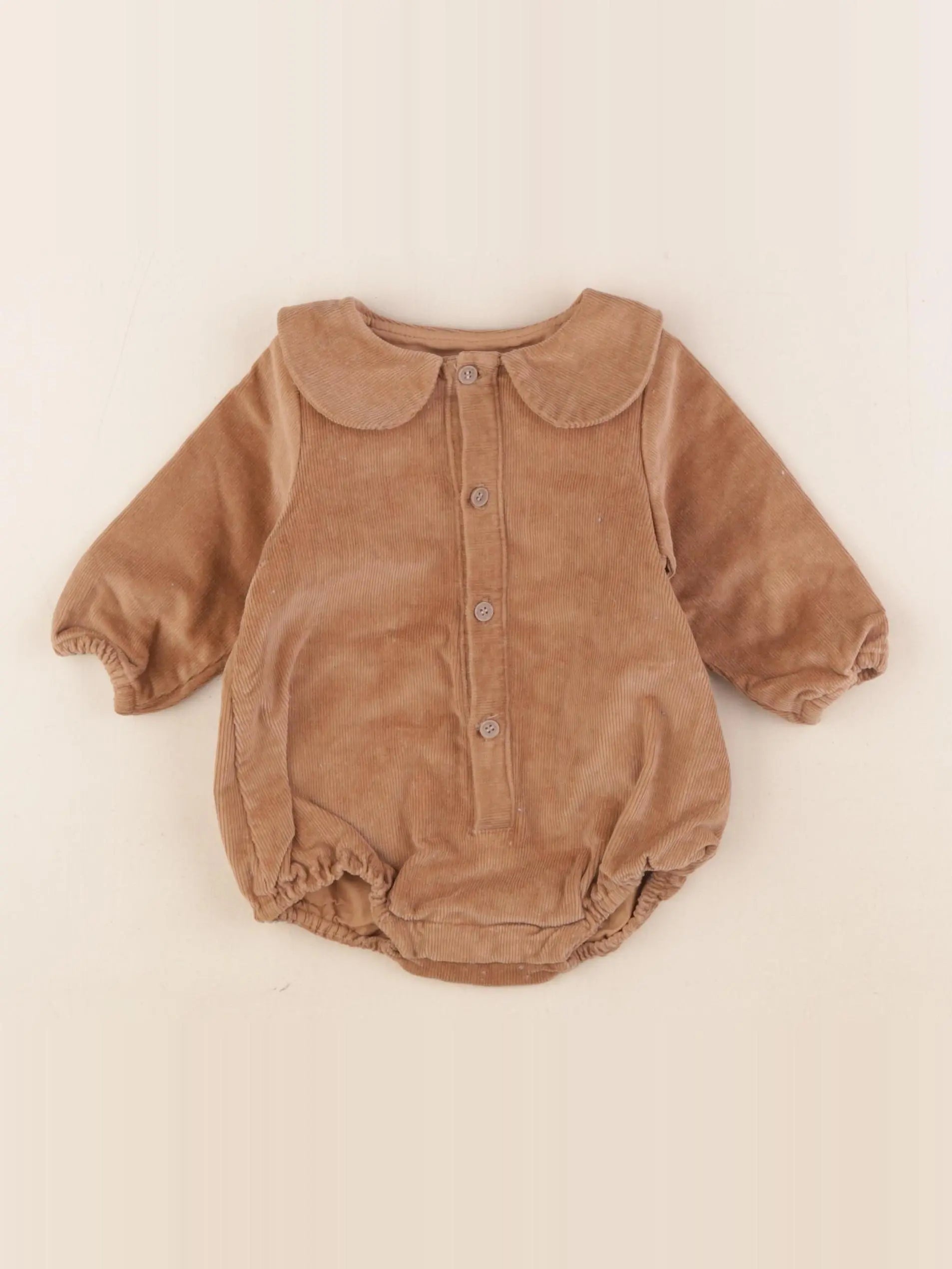 Maison Marelle - combinaison marron - 3 mois