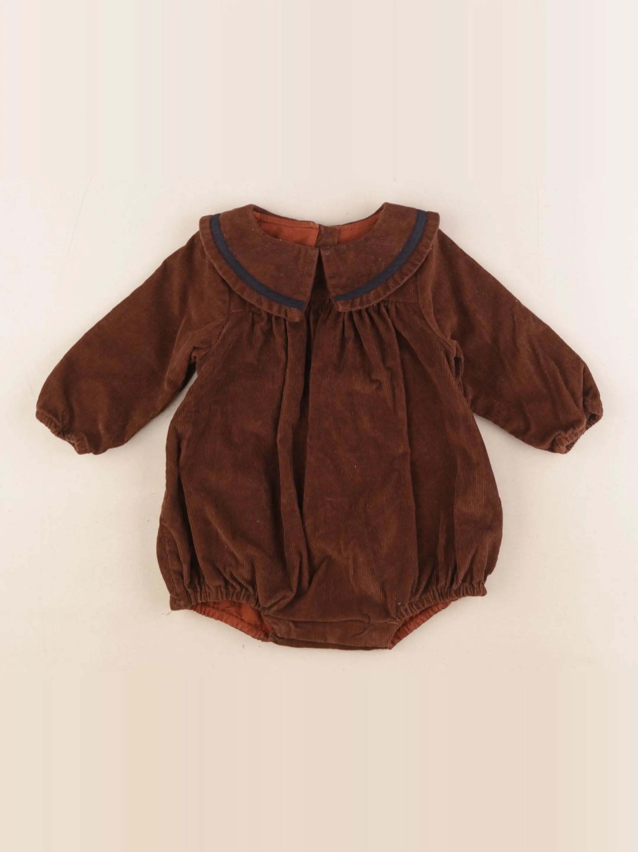 Maison Marelle - combinaison marron - 6 mois