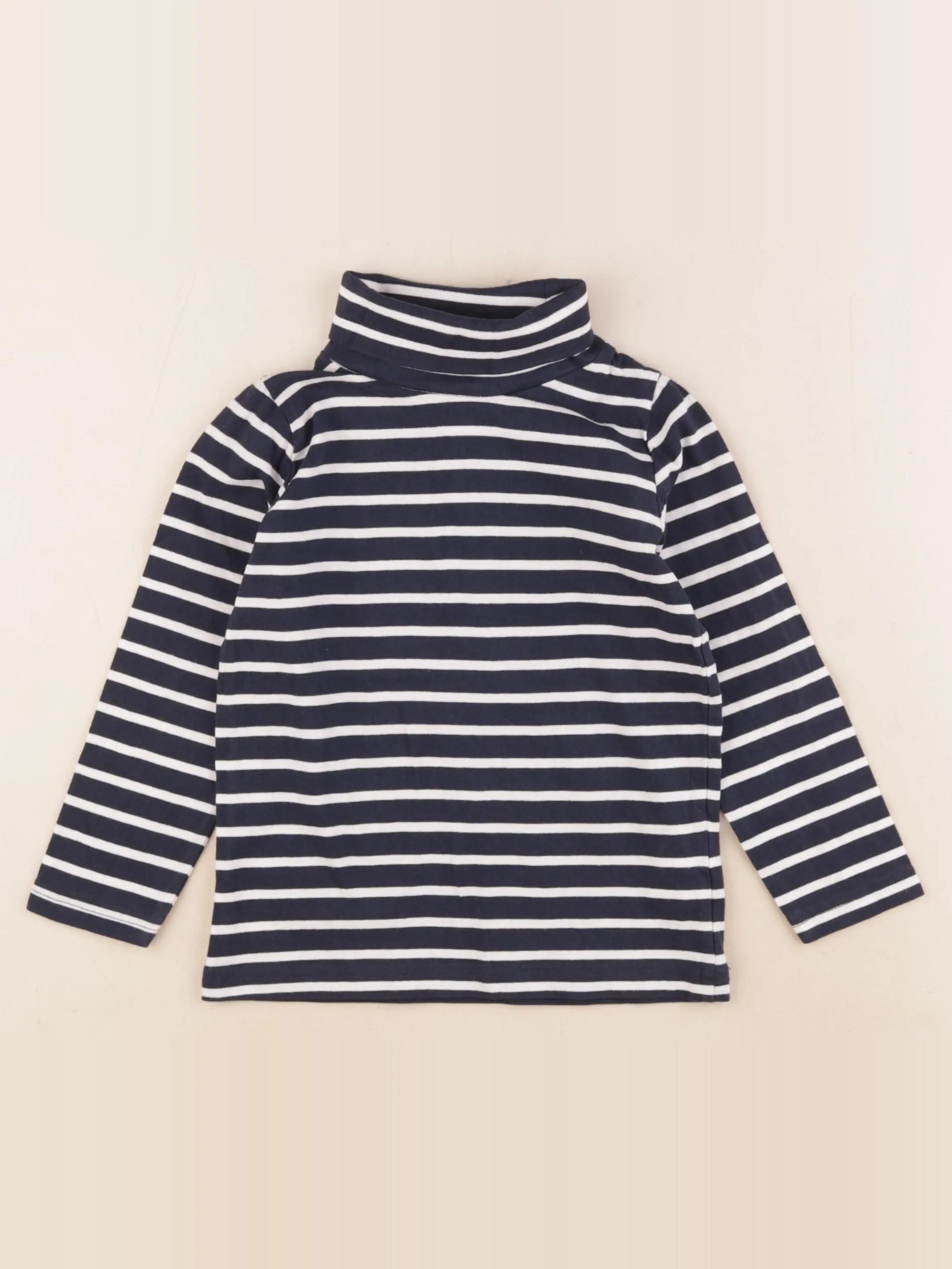 Tape à l'oeil - sous-pull bleu, blanc - 4 ans