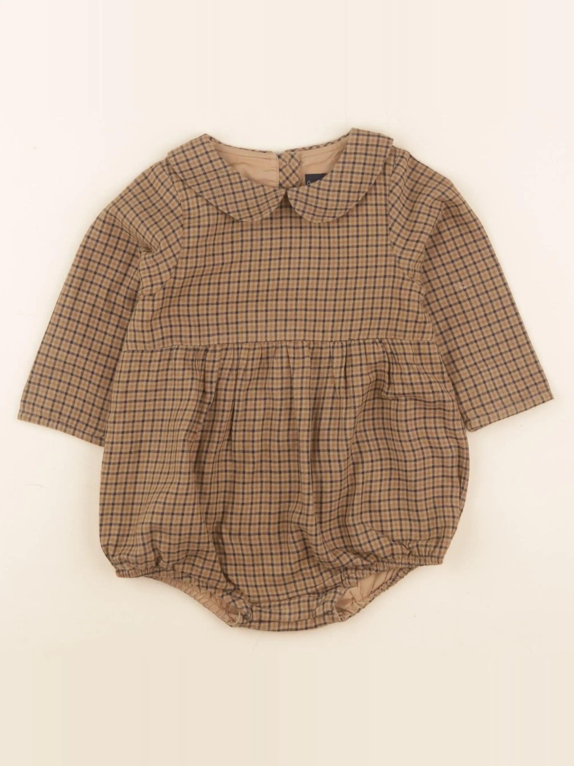 Maison Marelle - combinaison marron, beige - 12 mois