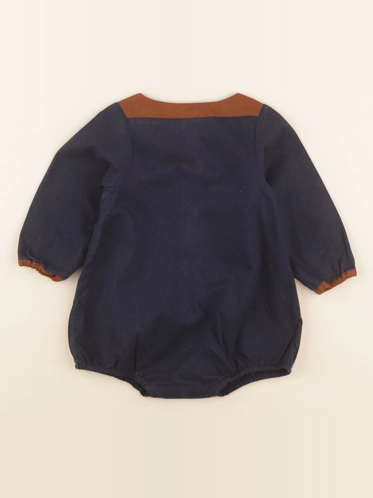 Maison Marelle - combinaison marron, bleu - 12 mois