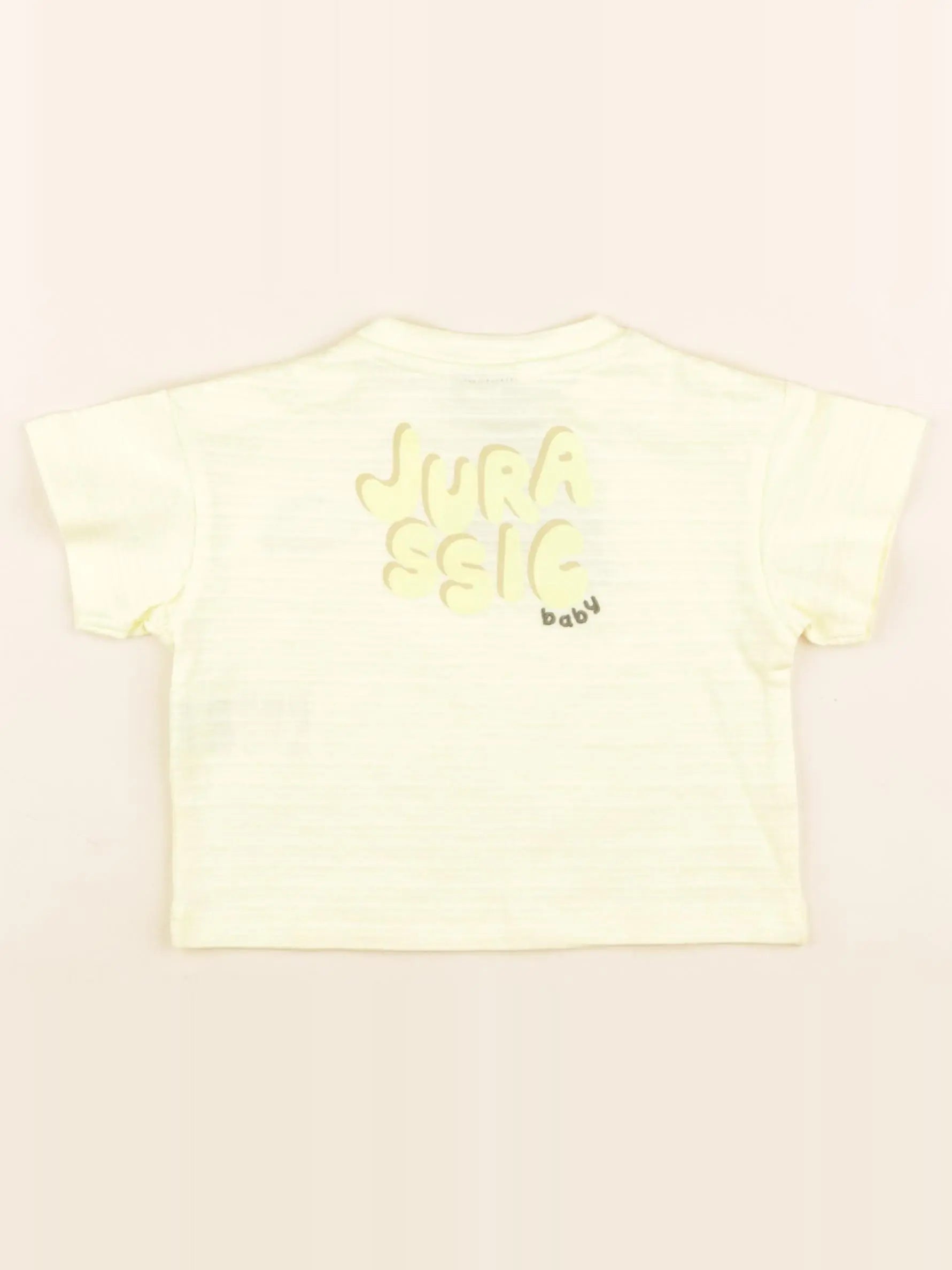 Tape à l'oeil - tee-shirt jaune - 6 mois
