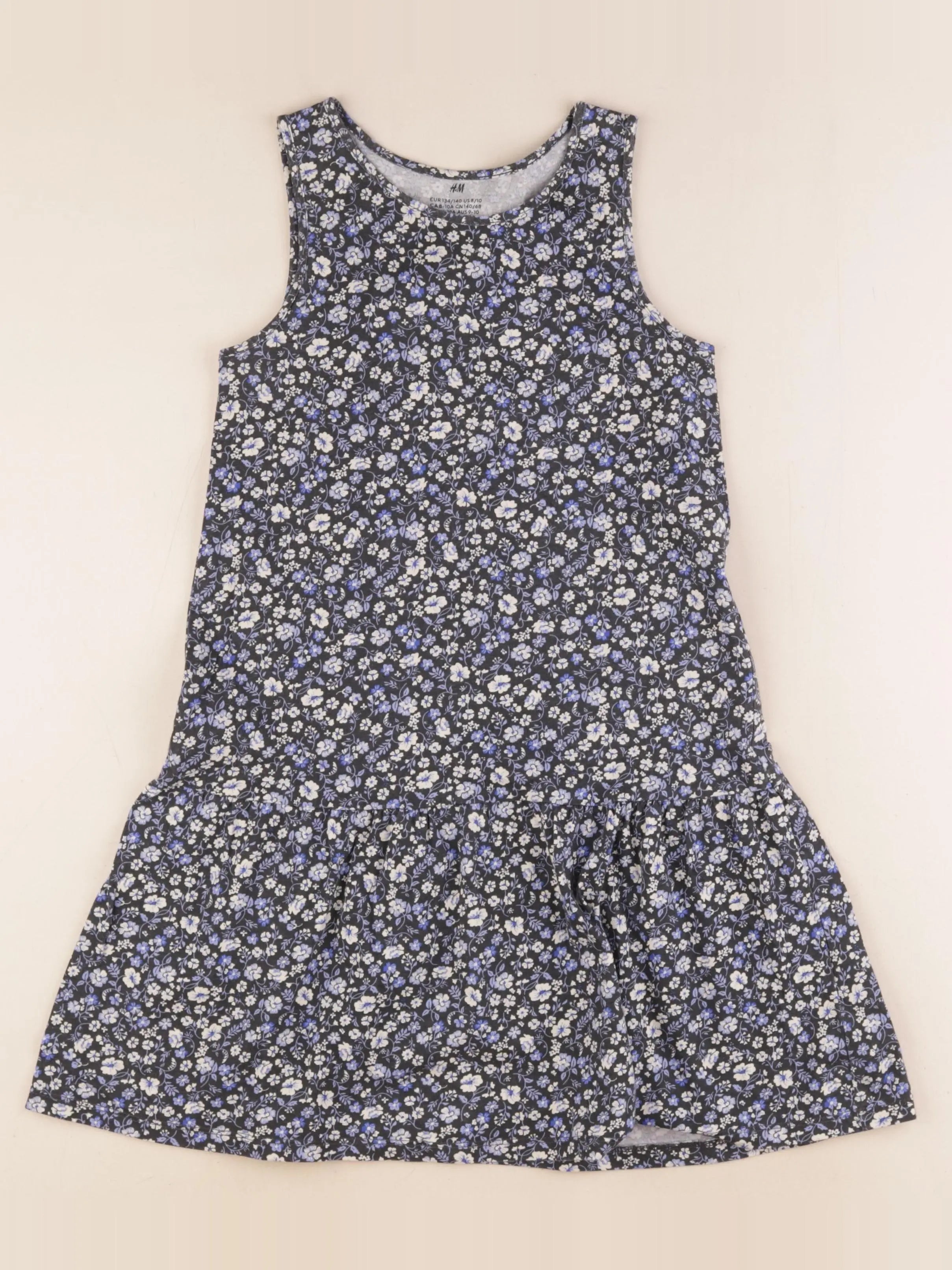 H&M - robe multicolore - 8/10 ans