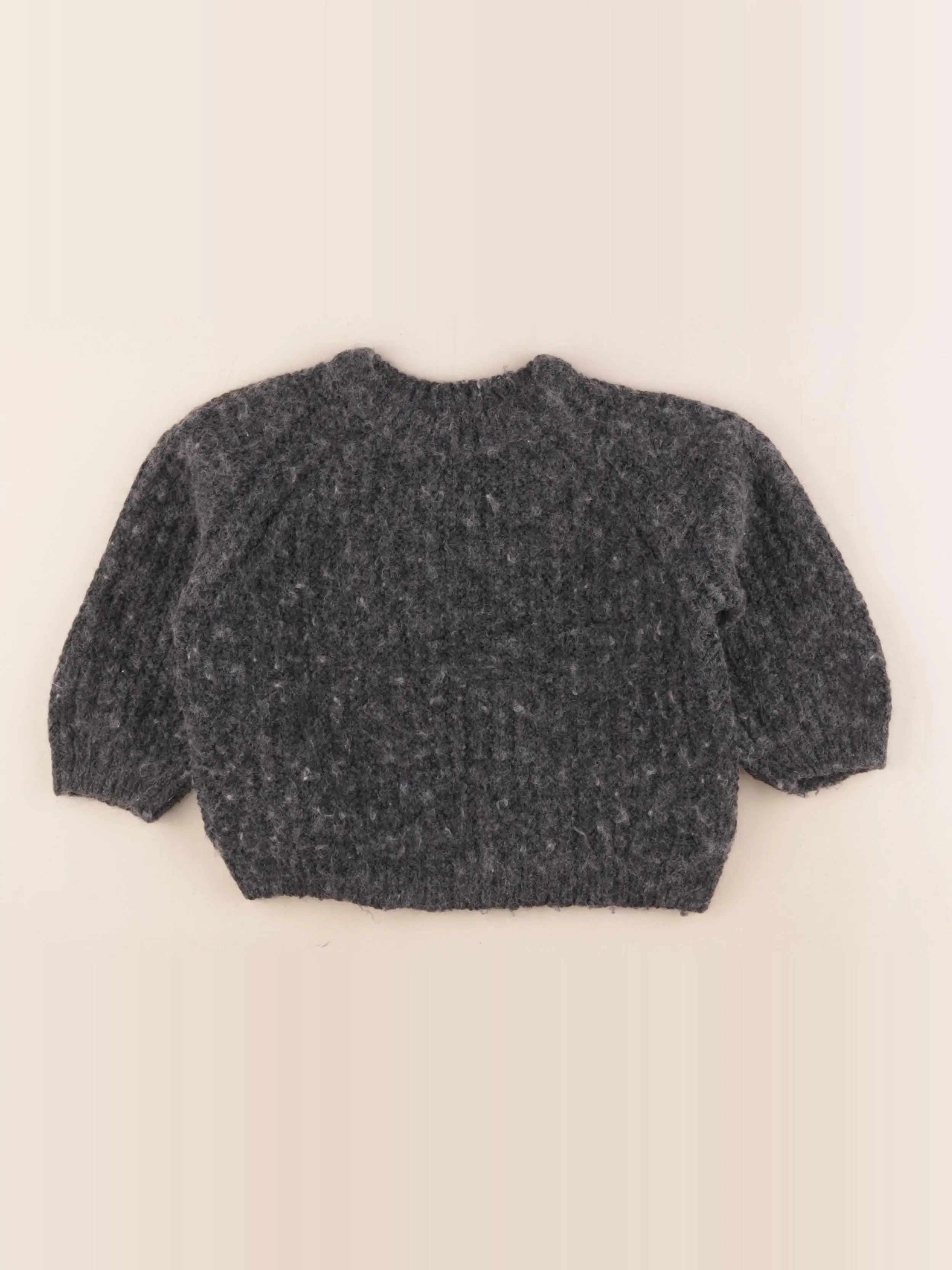 Zara - pull gris - 3 ans