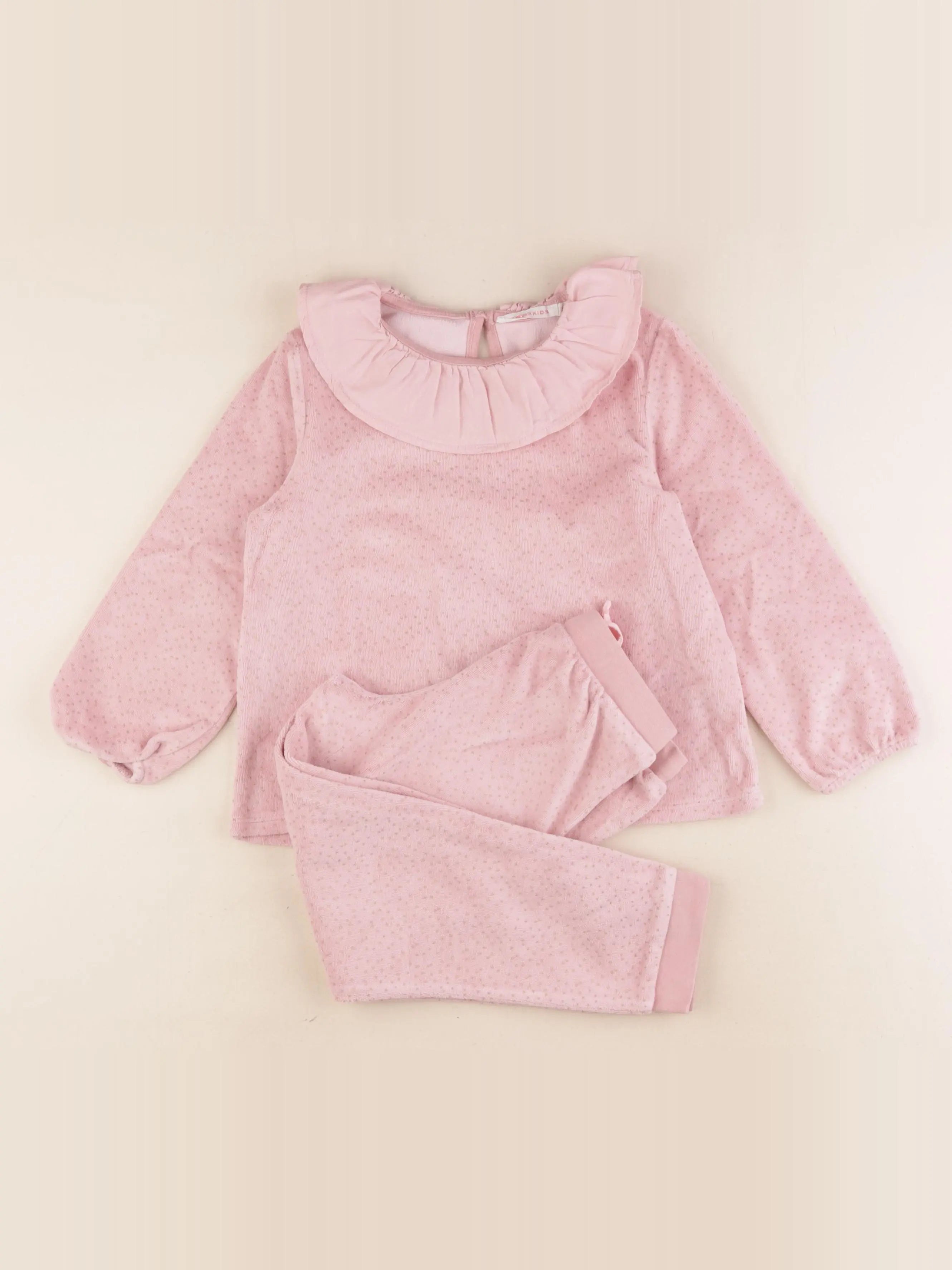 Monoprix - pyjama rose - 5 ans