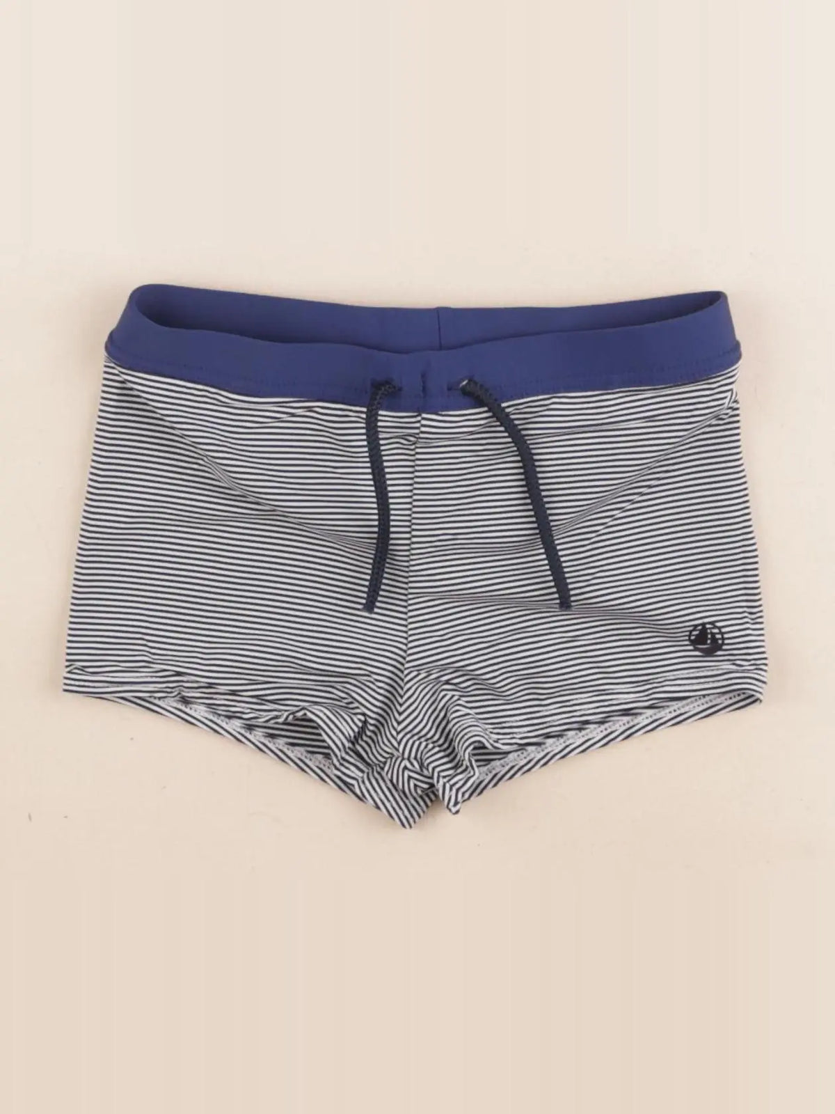 Petit Bateau - maillot de bain bleu, blanc - 10 ans