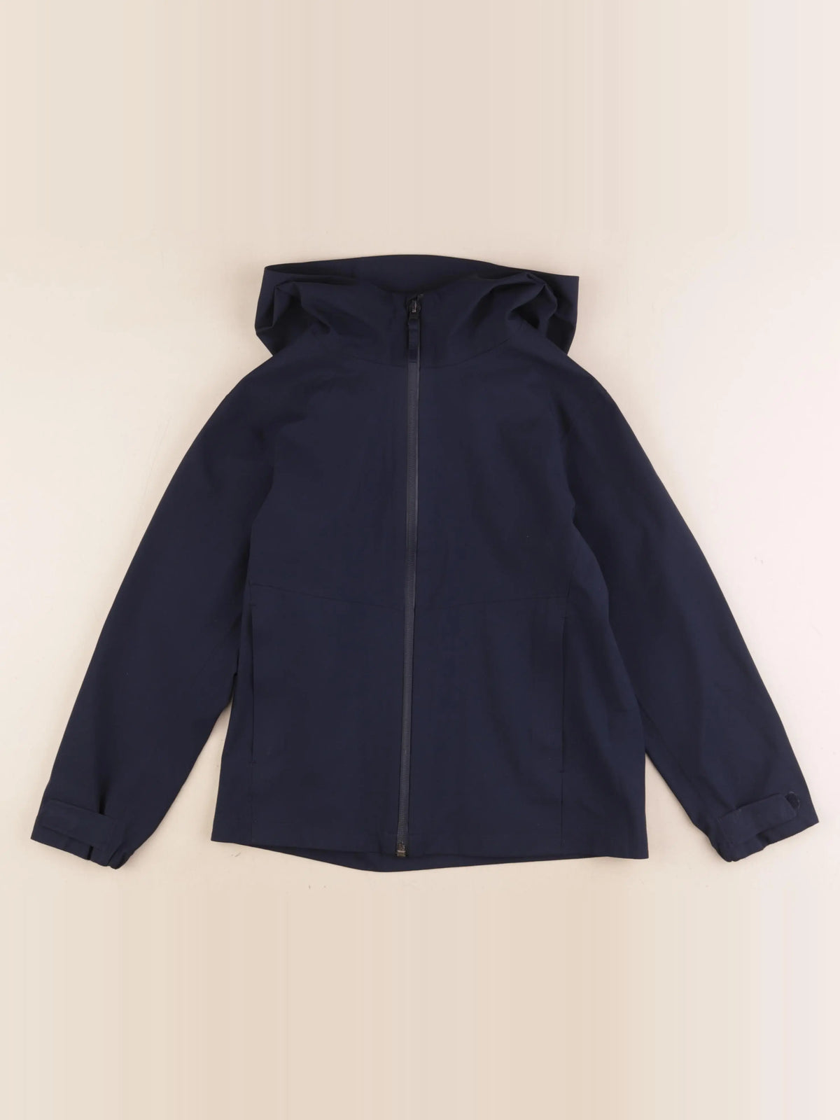 Uniqlo - veste bleu - 7/8 ans