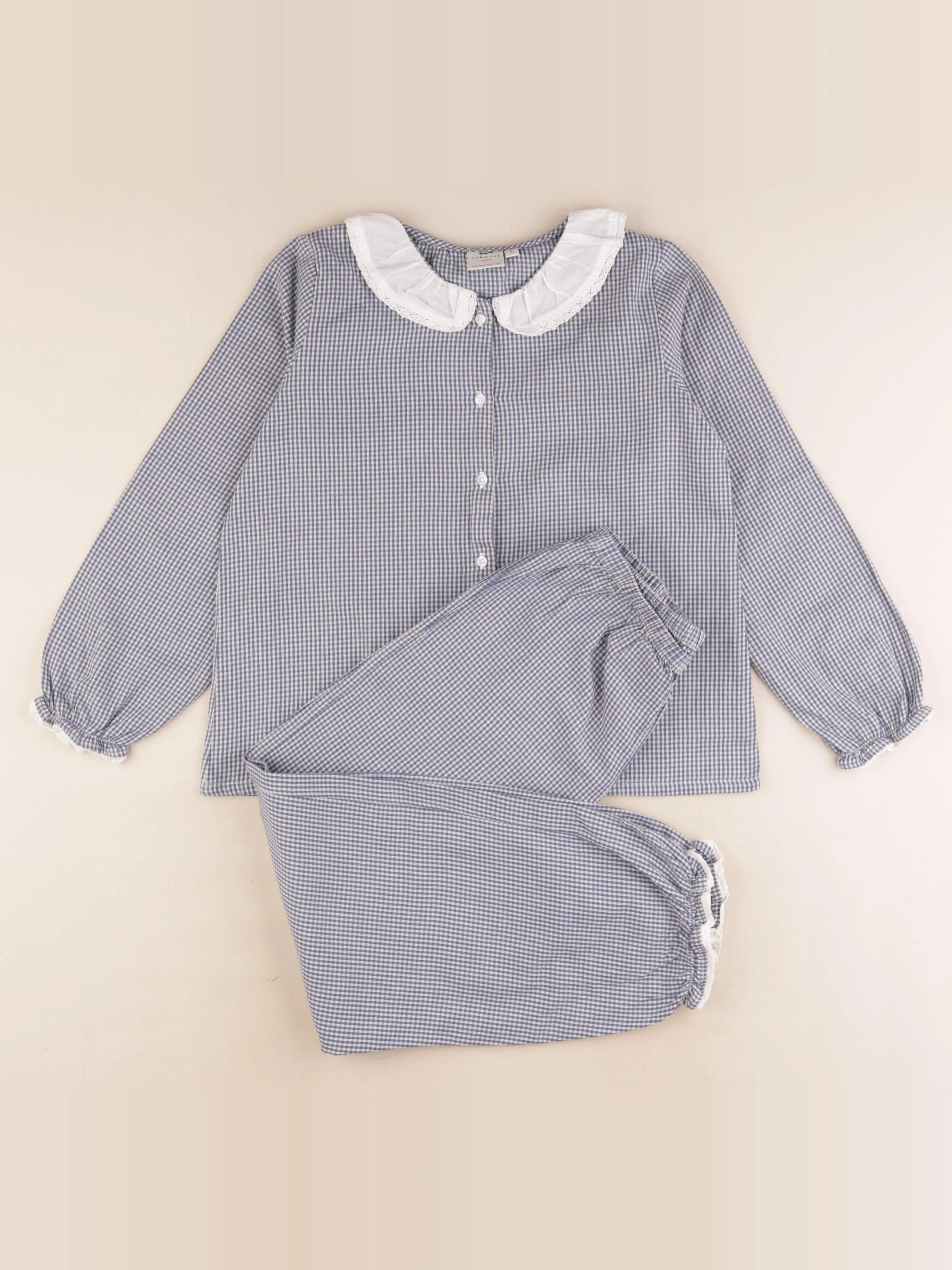 Cyrillus - pyjama coton bleu - 10 ans