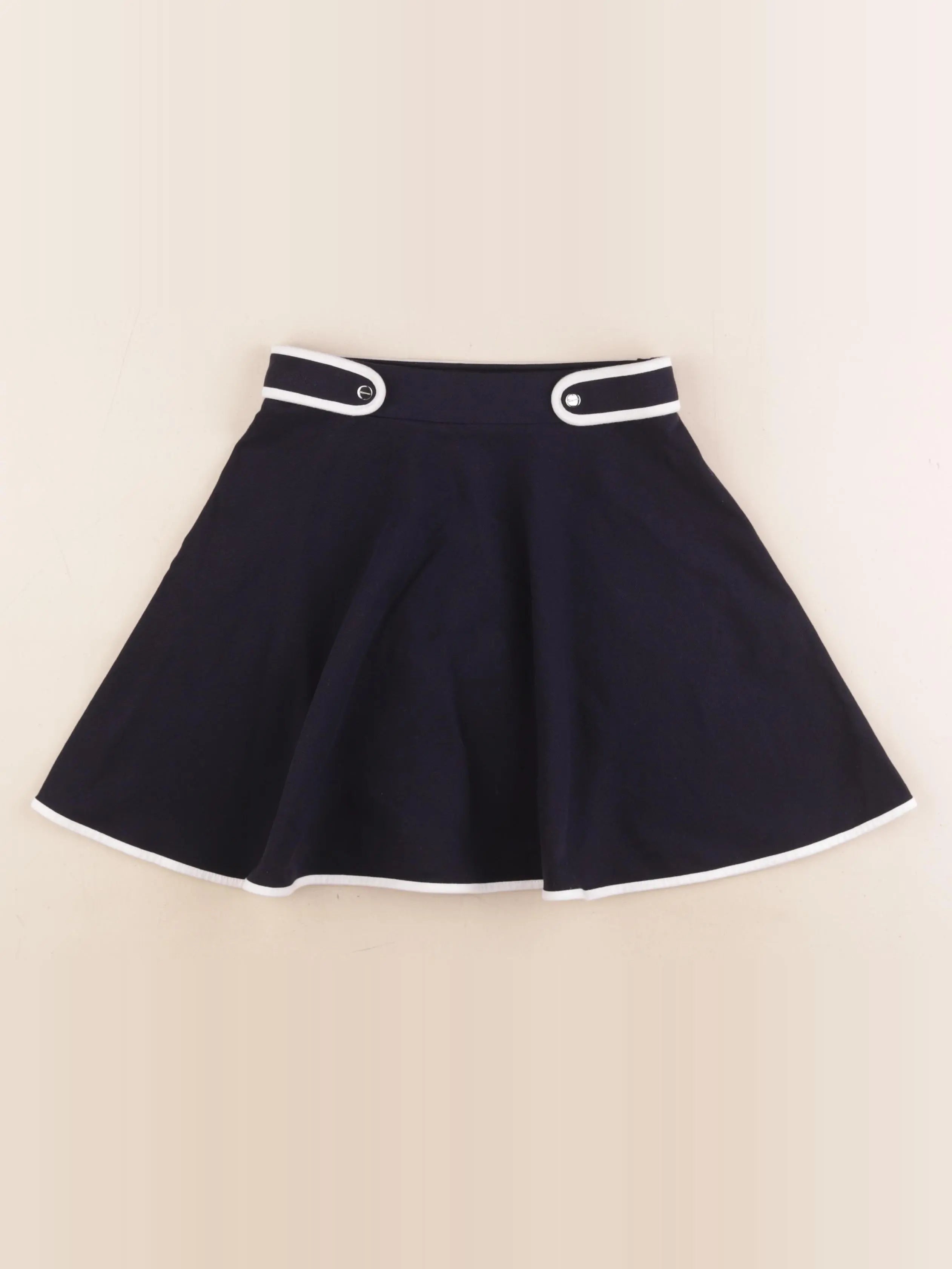 Jacadi - jupe bleu, blanc - 10 ans