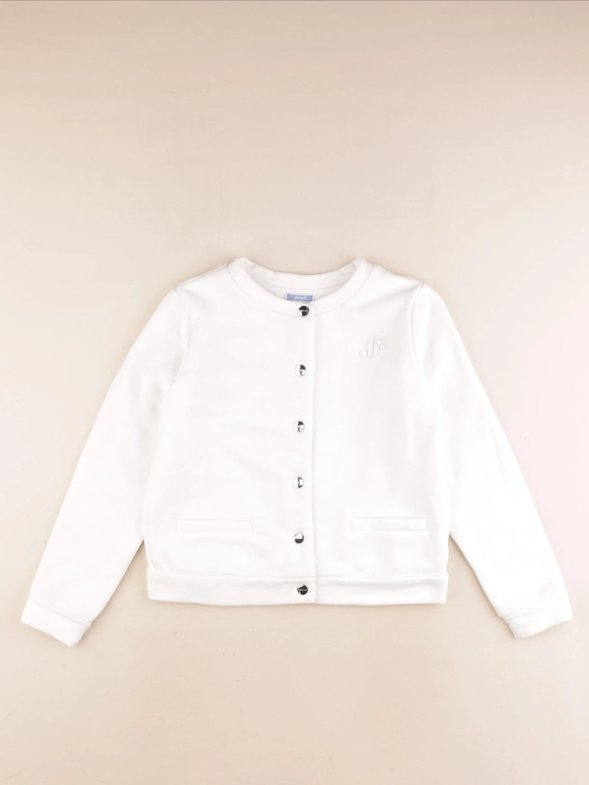 Jacadi - sweat blanc - 10 ans