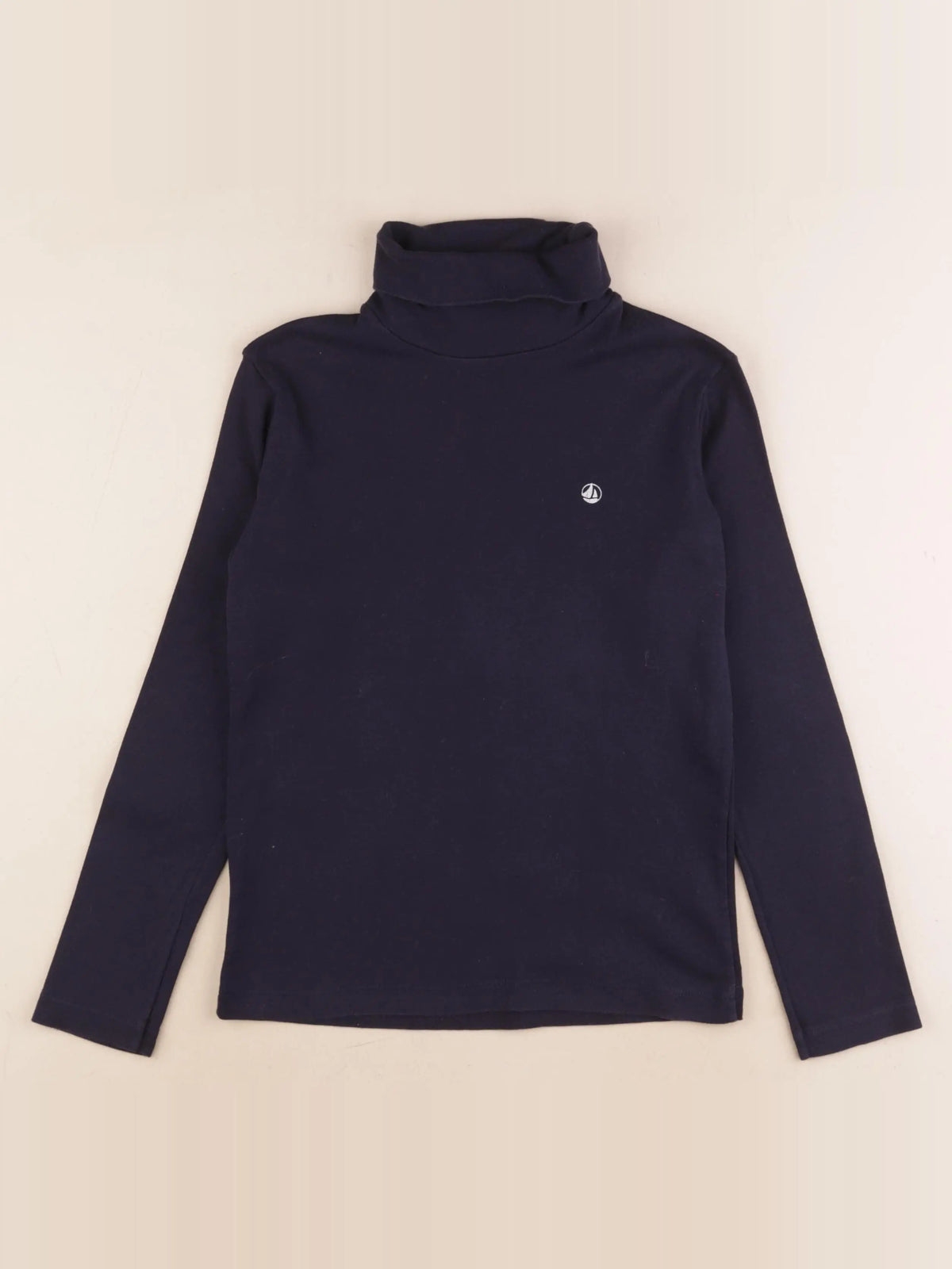 Petit Bateau - sous-pull bleu - 10 ans