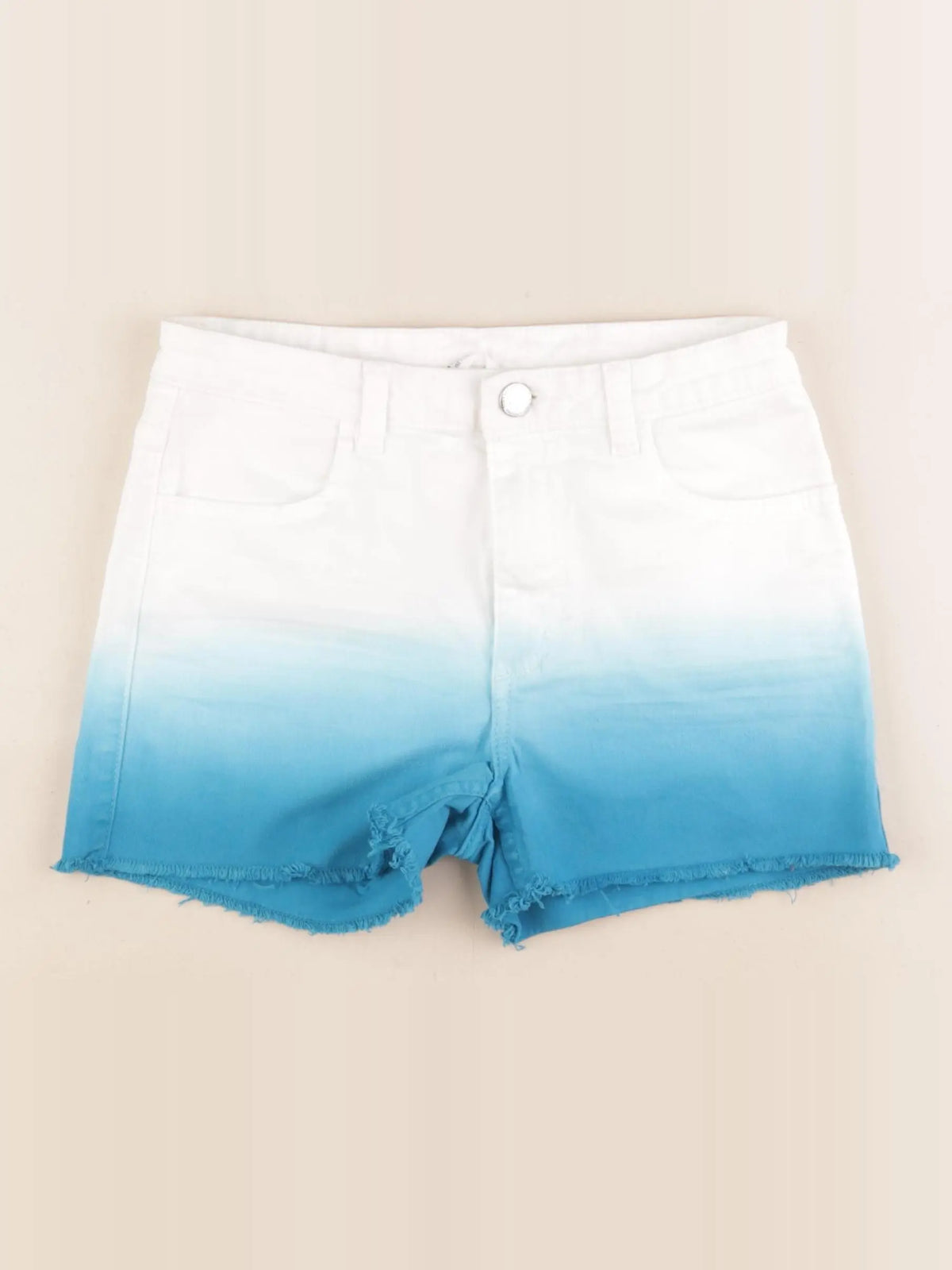 H&M - short bleu - 11/12 ans