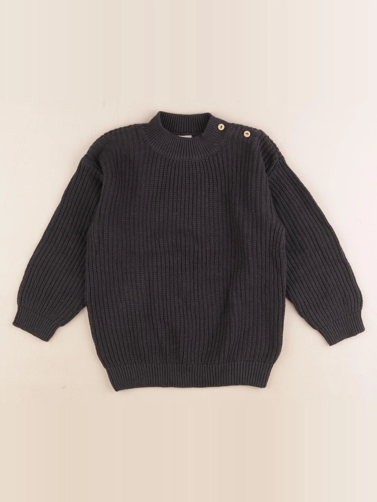 H&M - pull gris - 3/4 ans