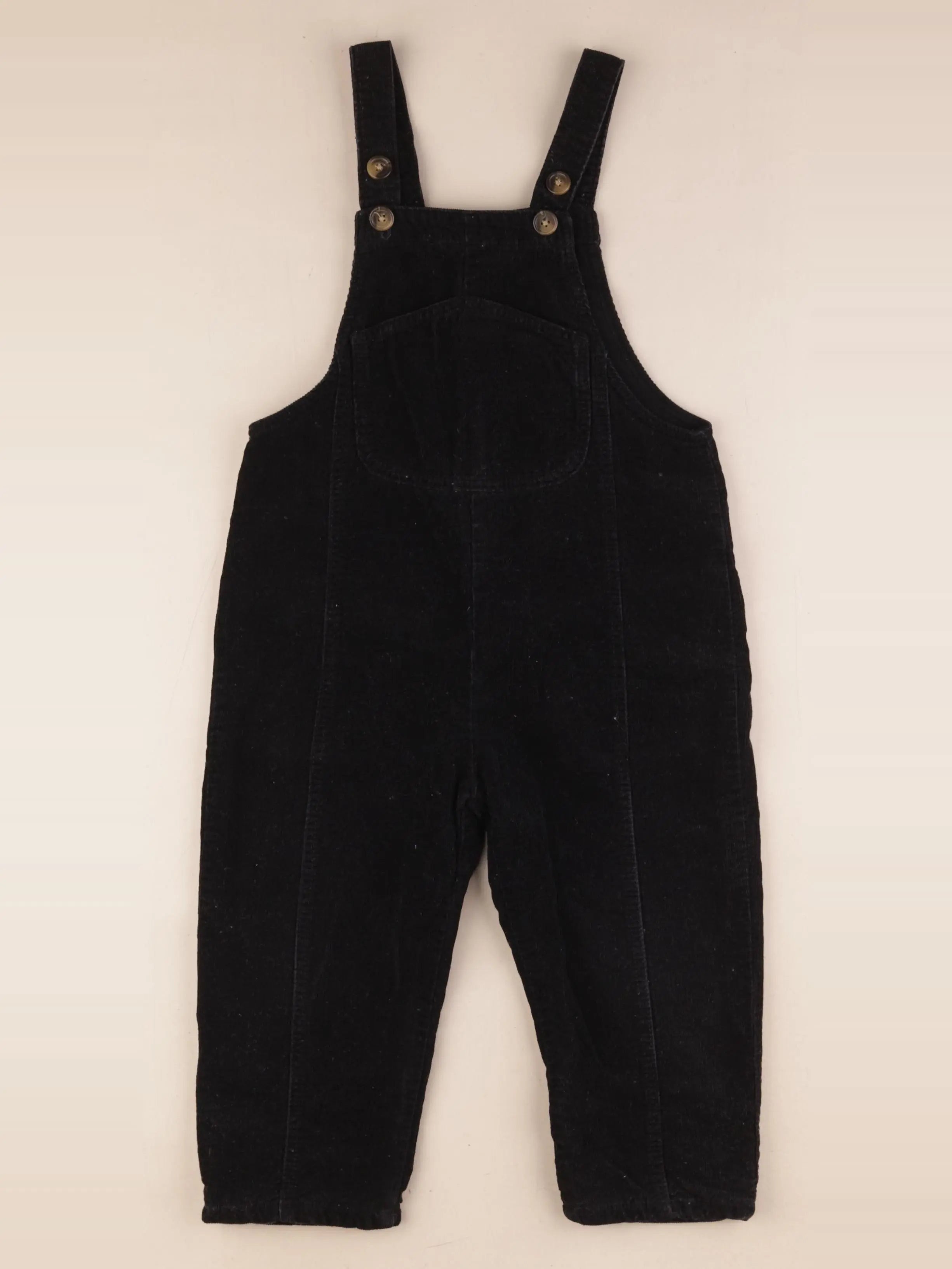 Zara - salopette doublé noir - 2/3 ans