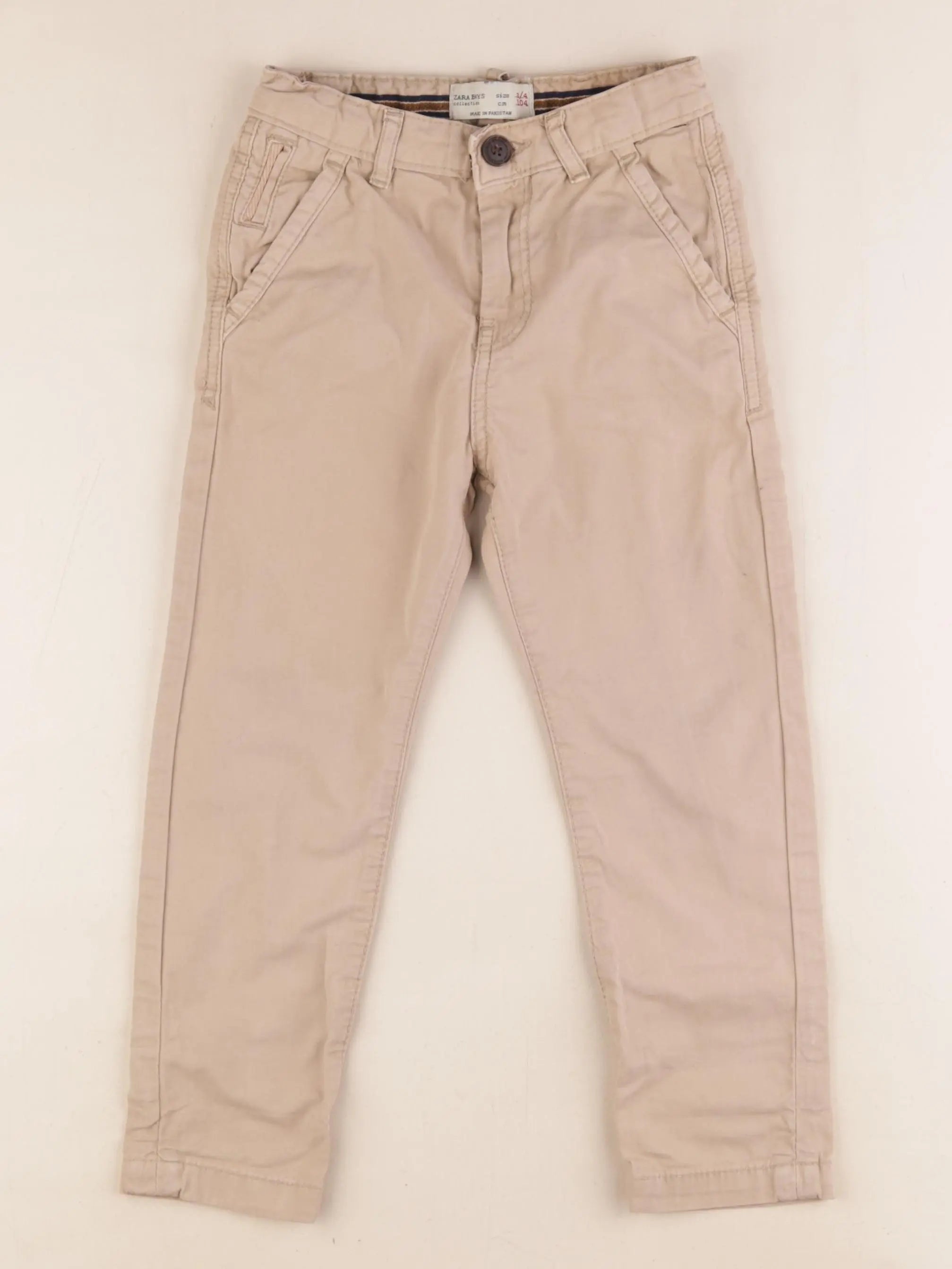 Zara - pantalon beige - 3/4 ans