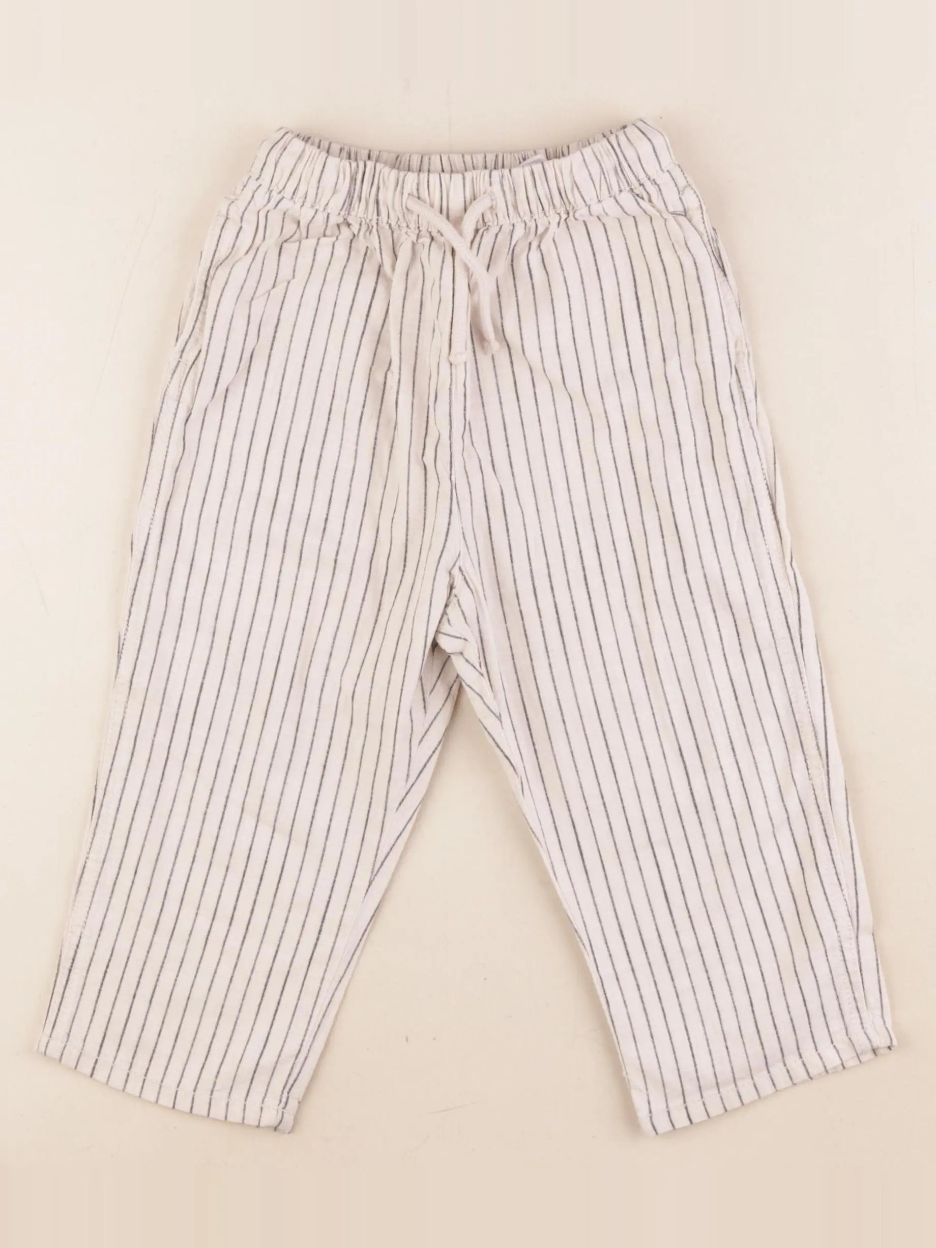 H&M - pantalon beige - 18/24 mois