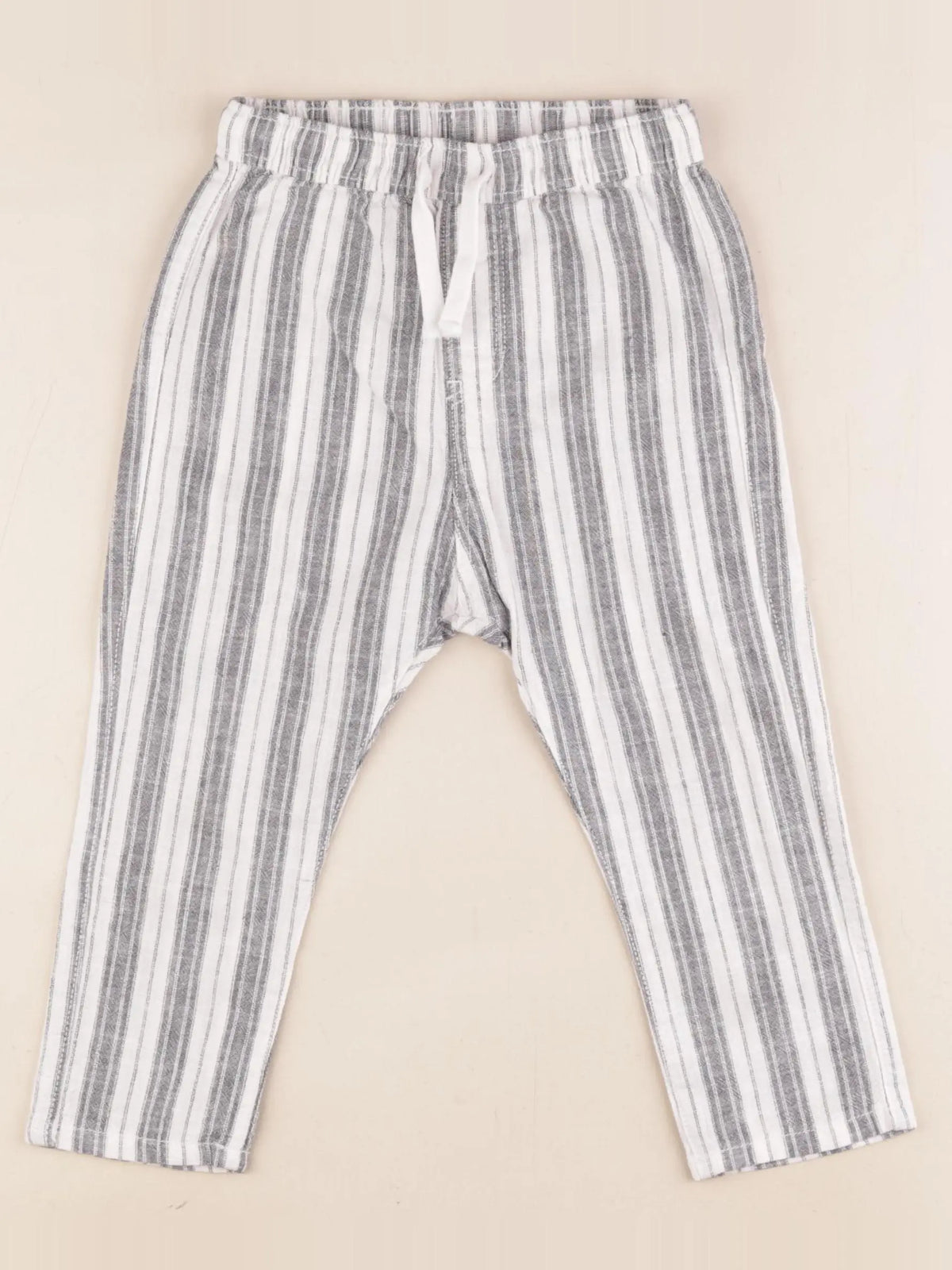 H&M - pantalon gris - 18/24 mois