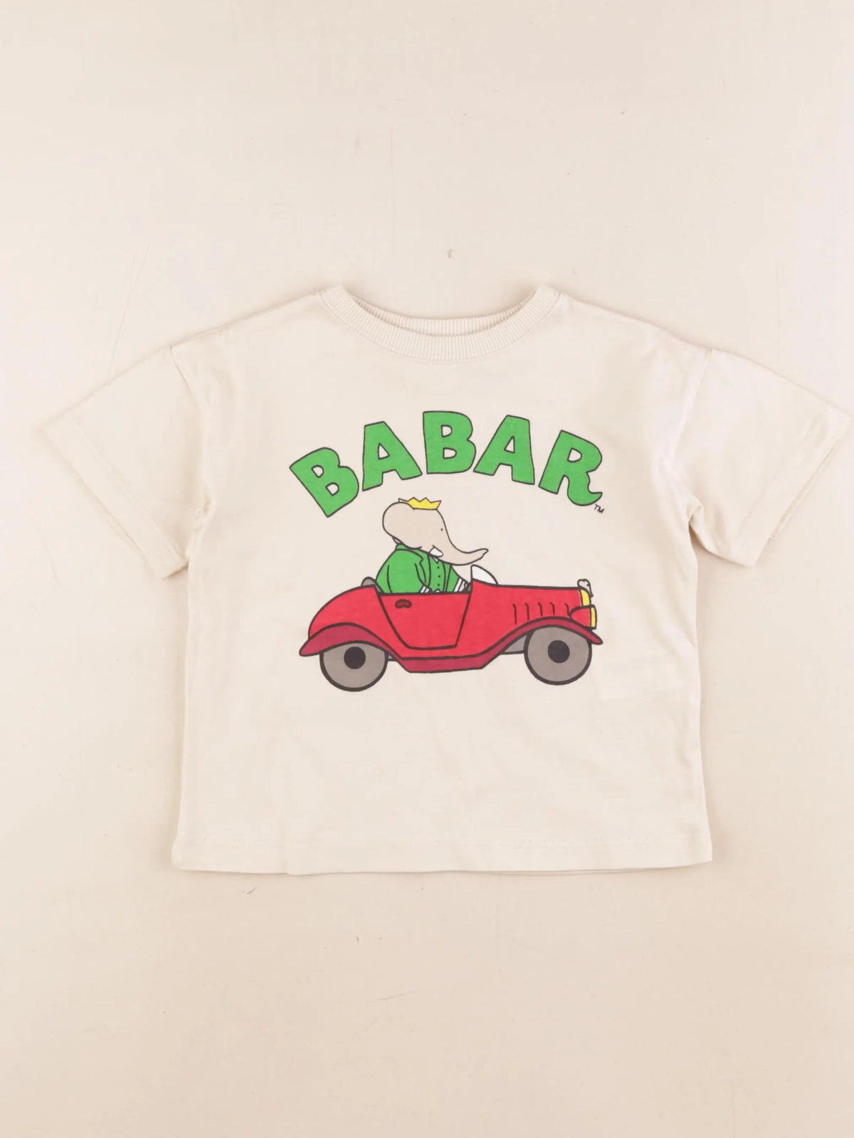 Zara - tee-shirt beige - 2 ans
