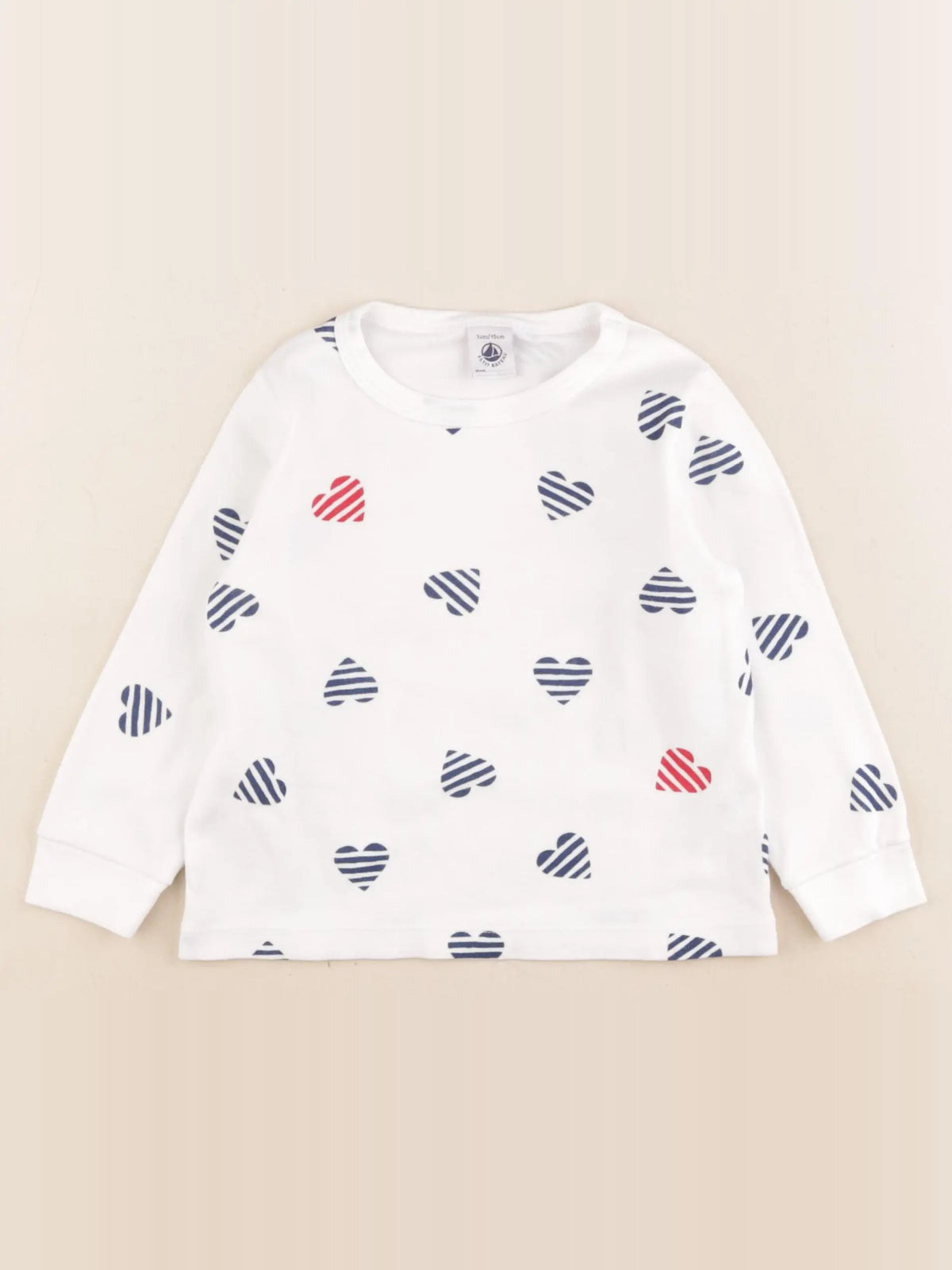 Petit Bateau - maillot de corps blanc - 3 ans
