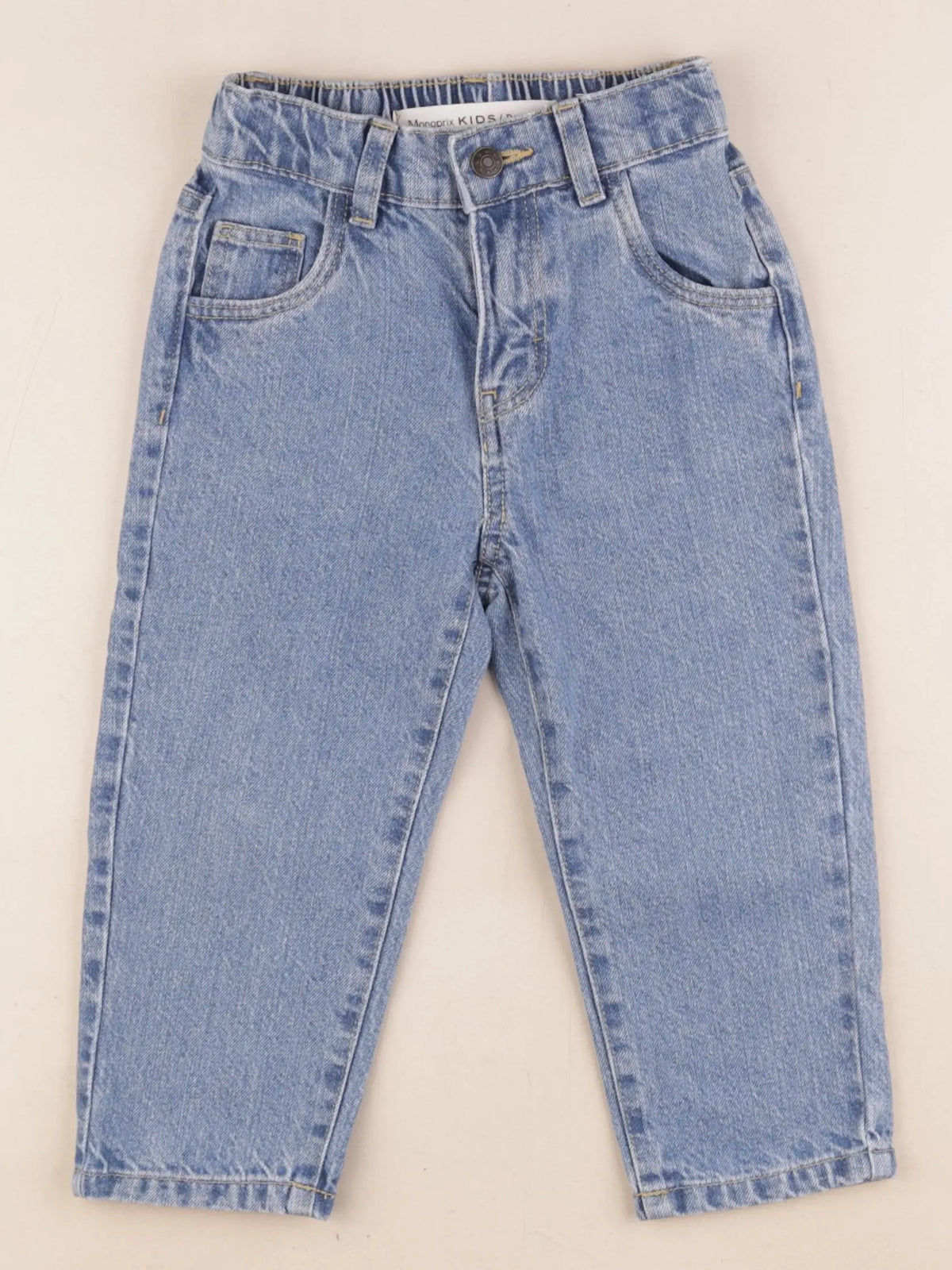 Monoprix - jean bleu - 3 ans