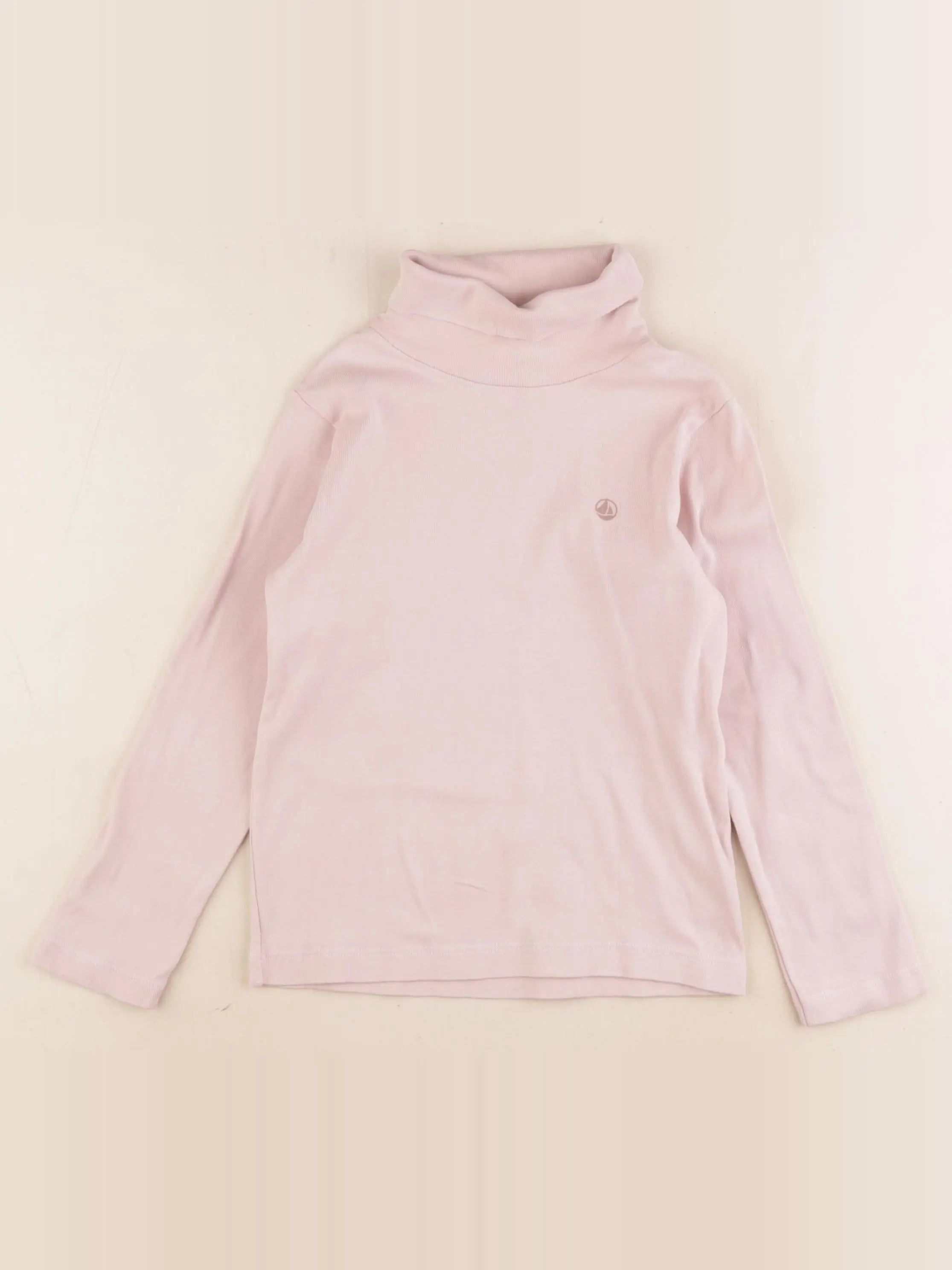 Petit Bateau - sous-pull rose - 5 ans