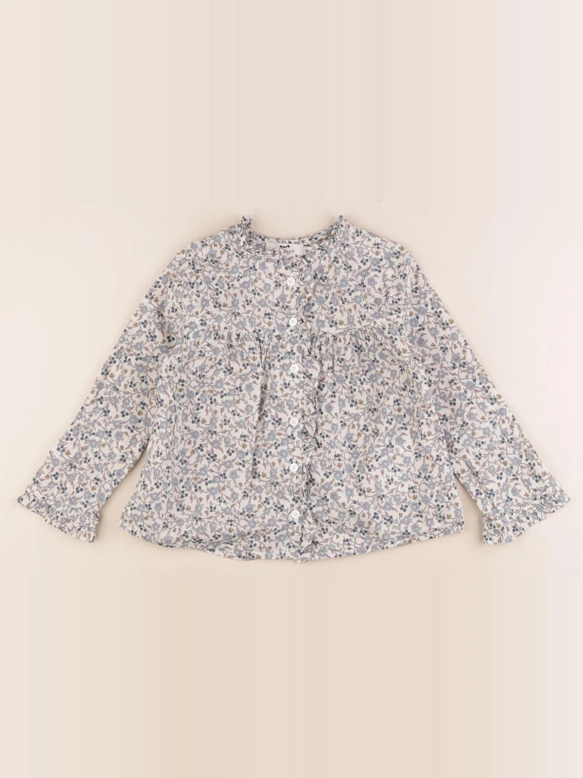 Cyrillus - blouse multicolore - 4 ans
