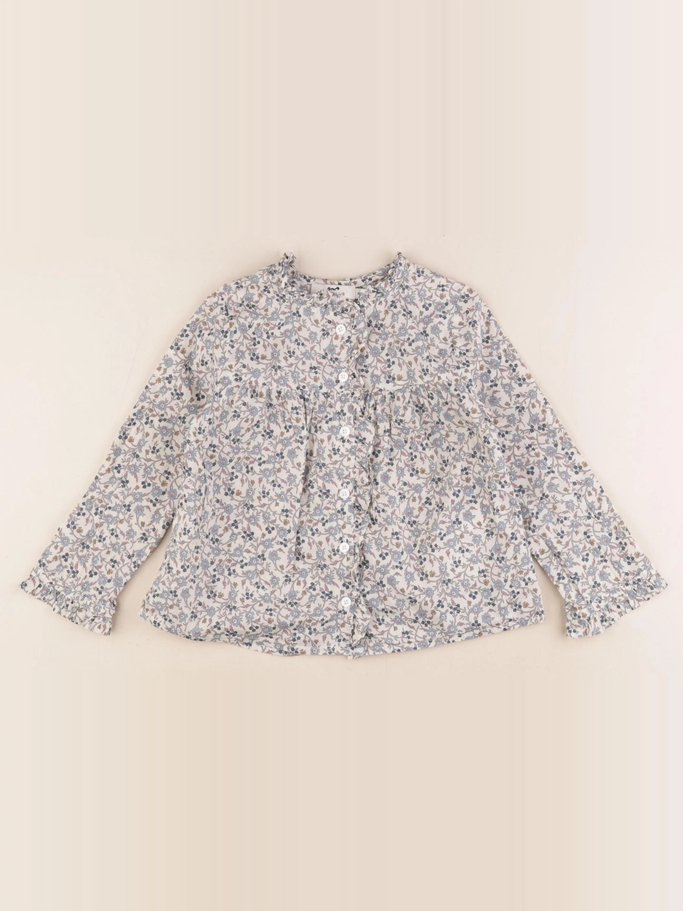 Cyrillus - blouse multicolore - 4 ans