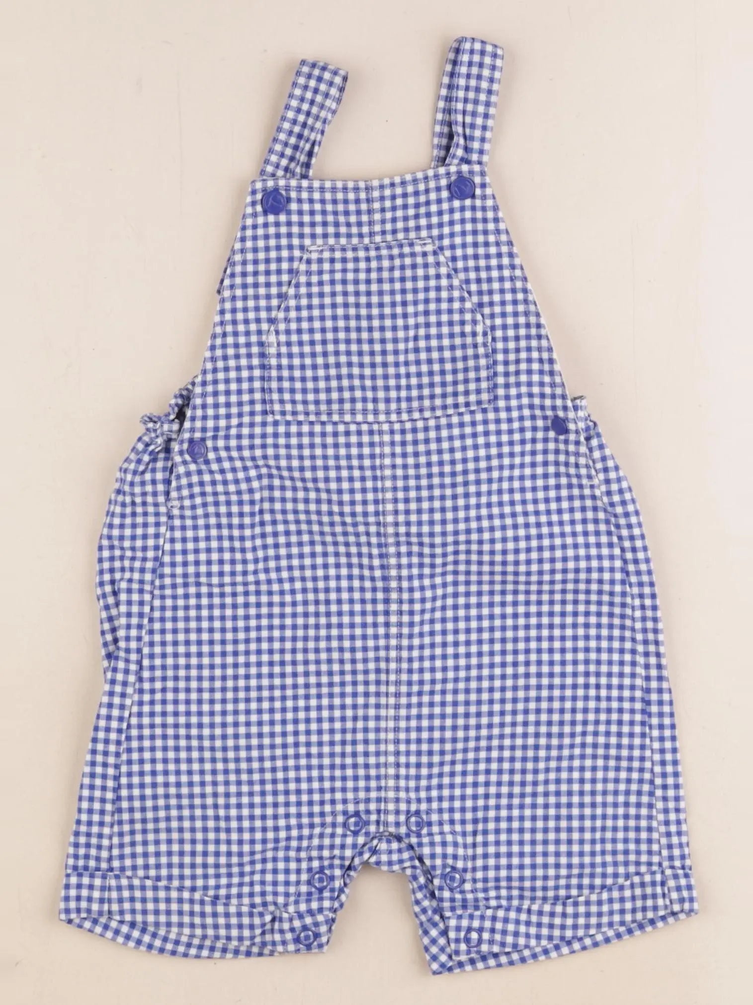 Petit Bateau - salopette bleu - 18 mois