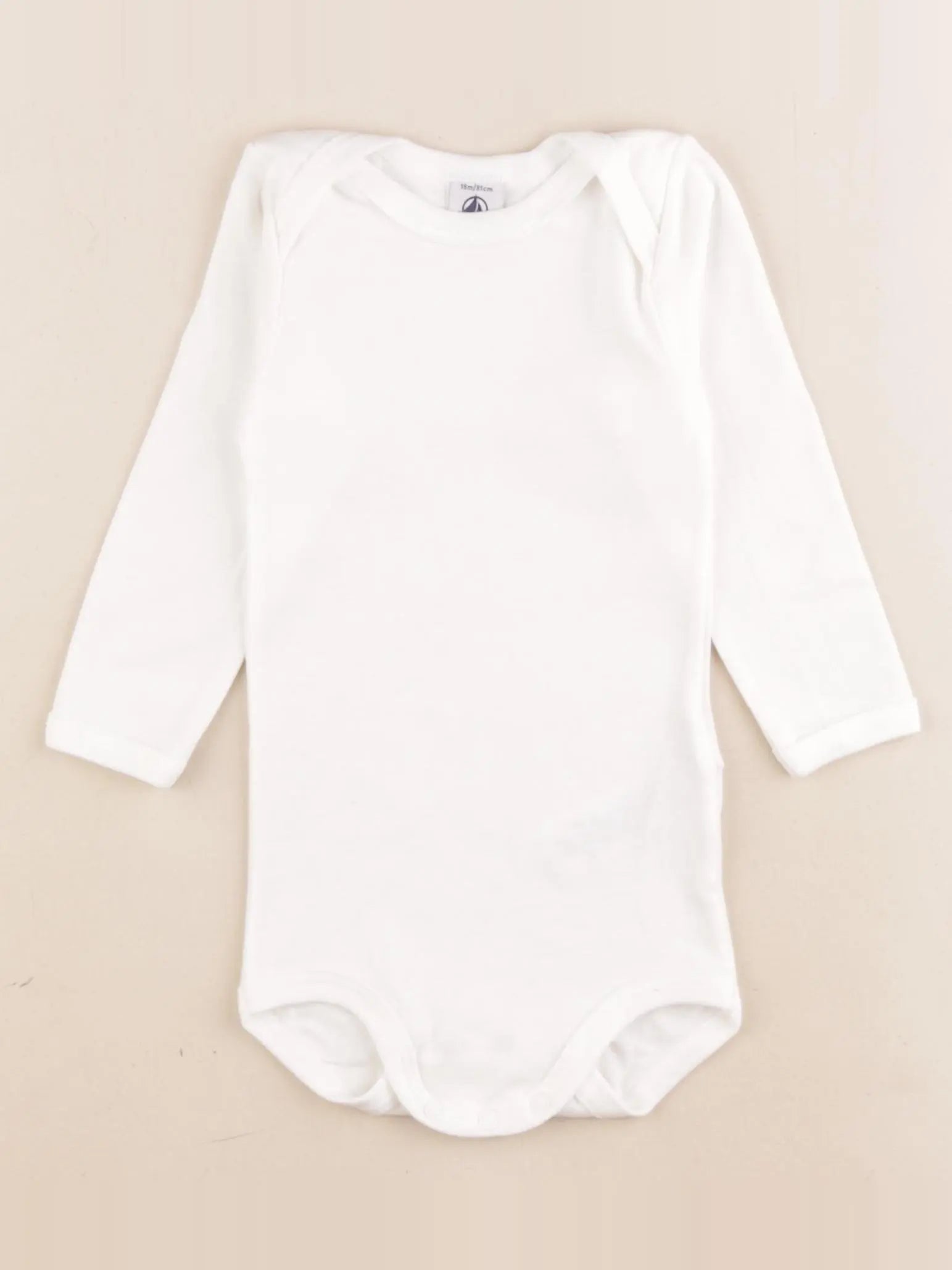 Petit Bateau - body blanc - 18 mois