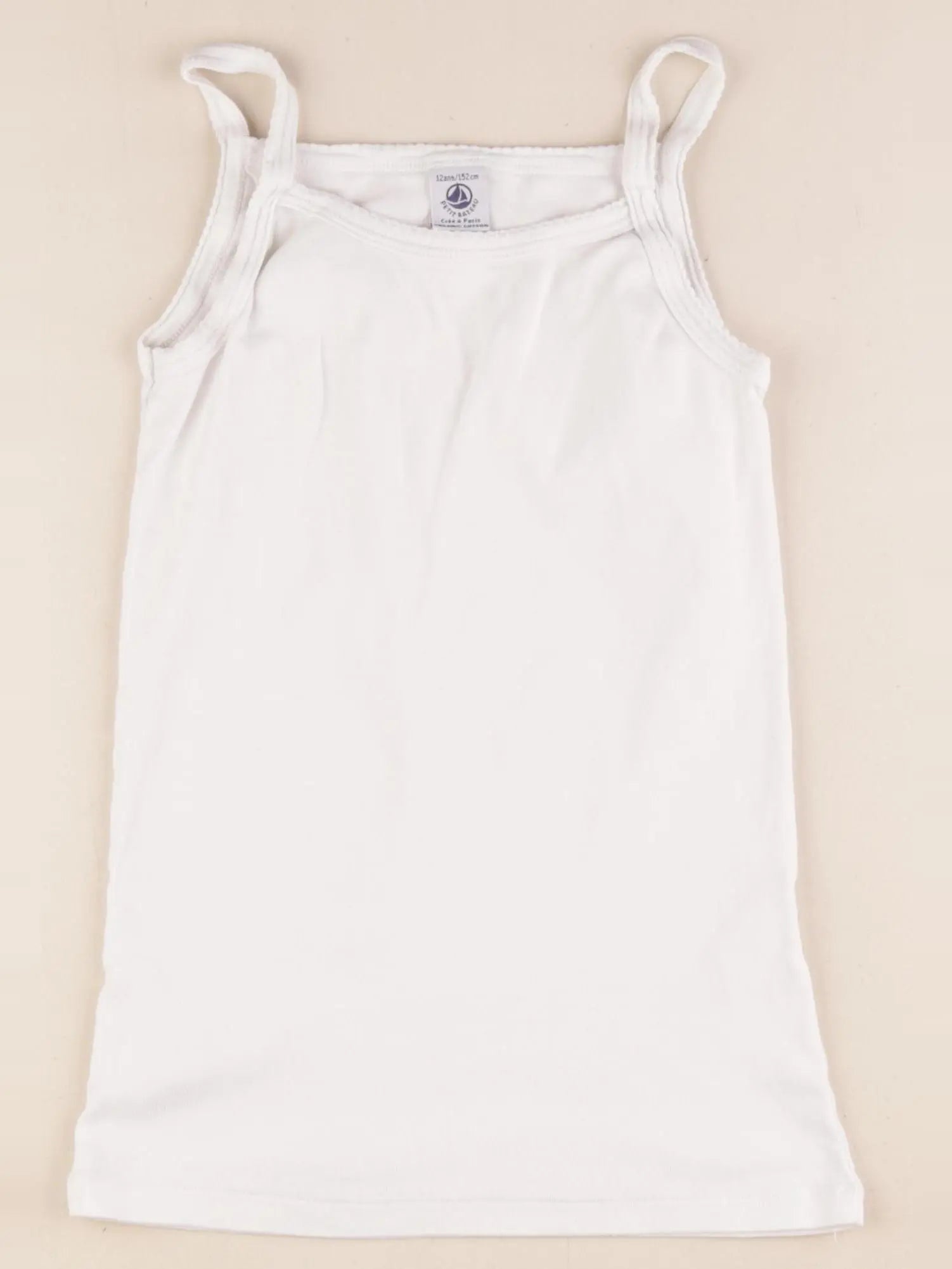 Petit Bateau - maillot de corps blanc - 12 ans