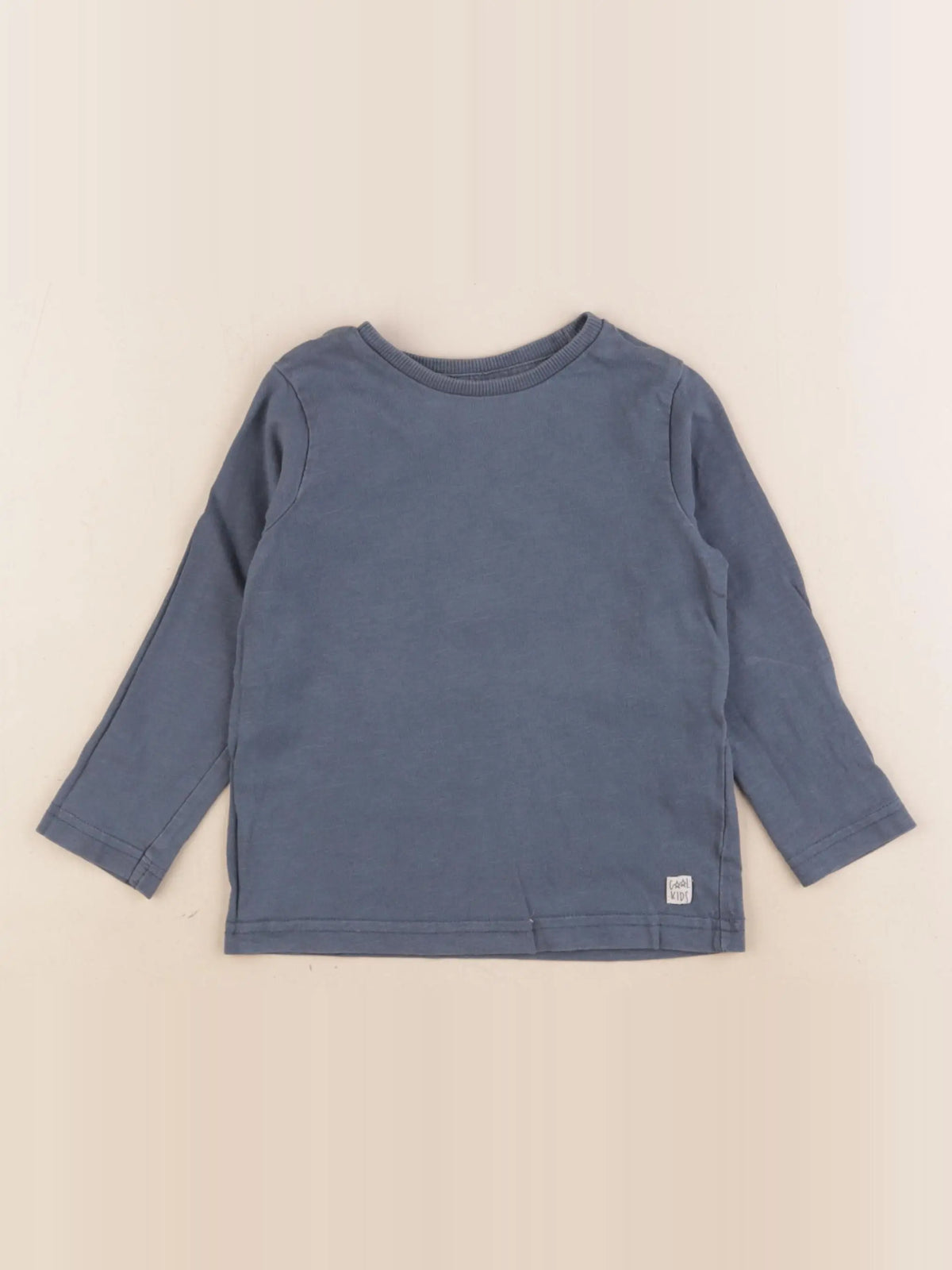 Vertbaudet - tee-shirt bleu - 3 ans
