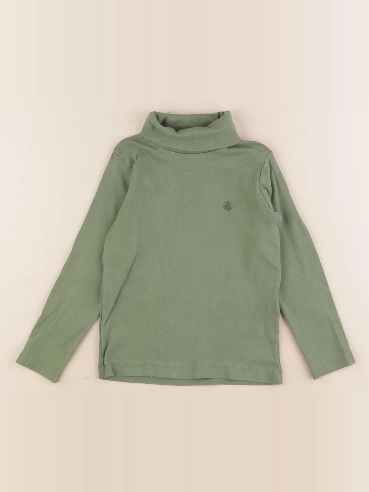 Petit Bateau - sous-pull vert - 4 ans