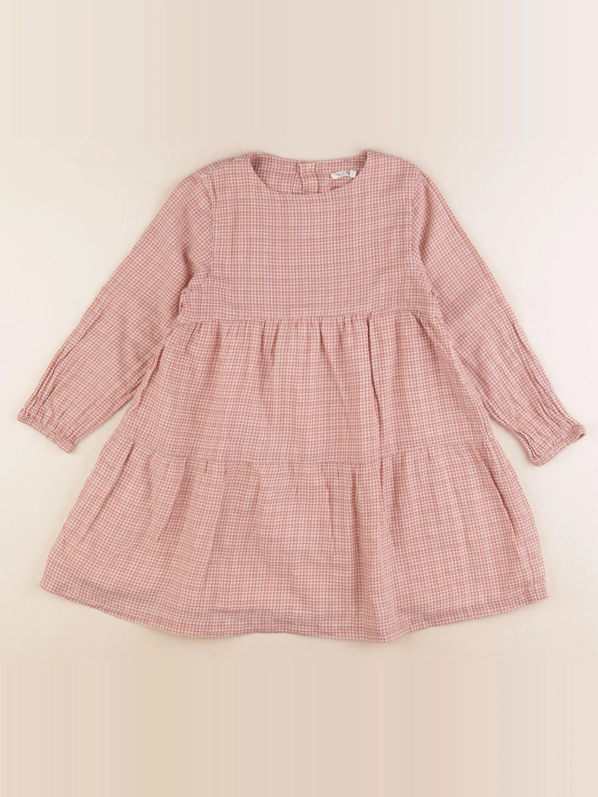 Eden & Victor - robe rose - 8 ans