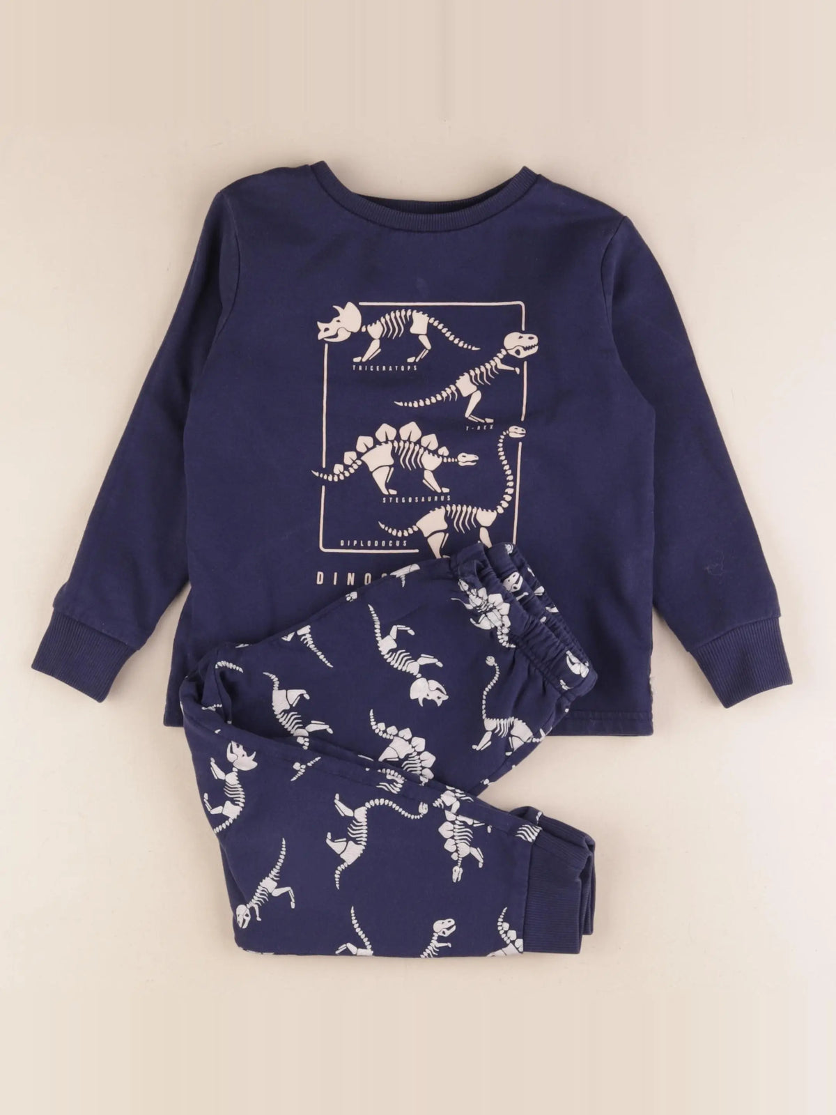 Okaidi - pyjama coton bleu - 4 ans