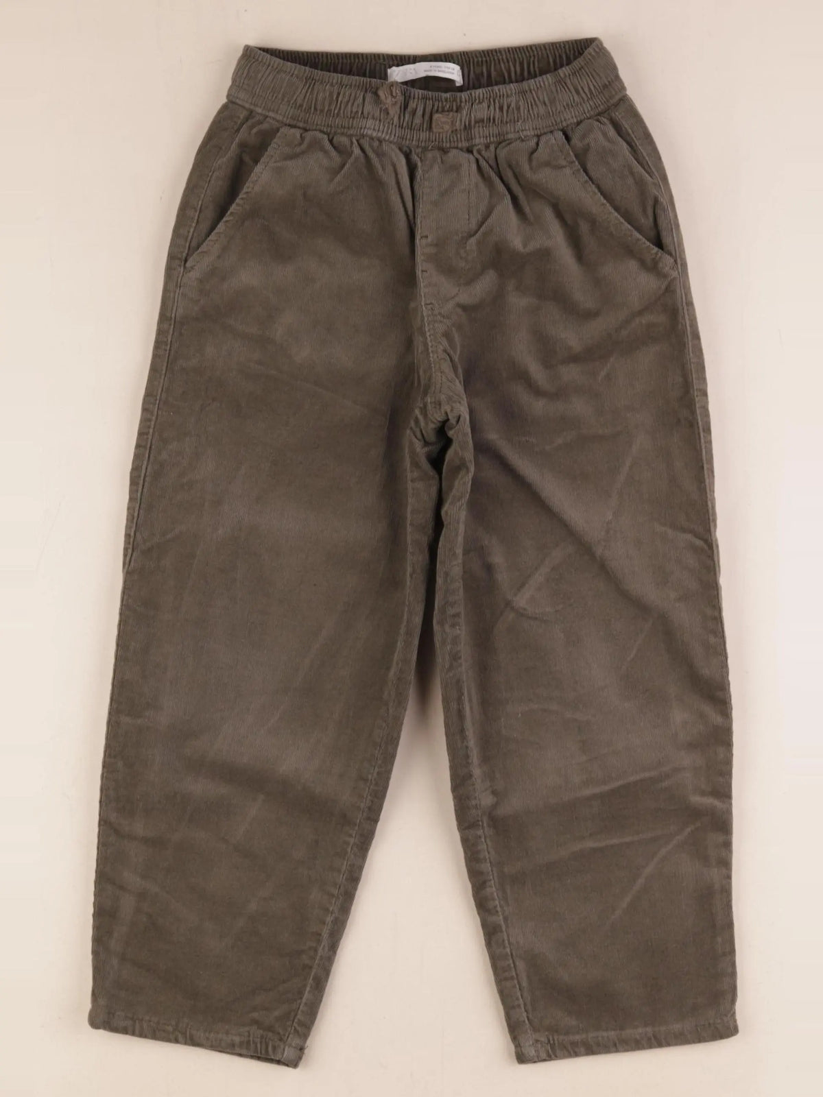 Zara - pantalon doublé vert - 5 ans