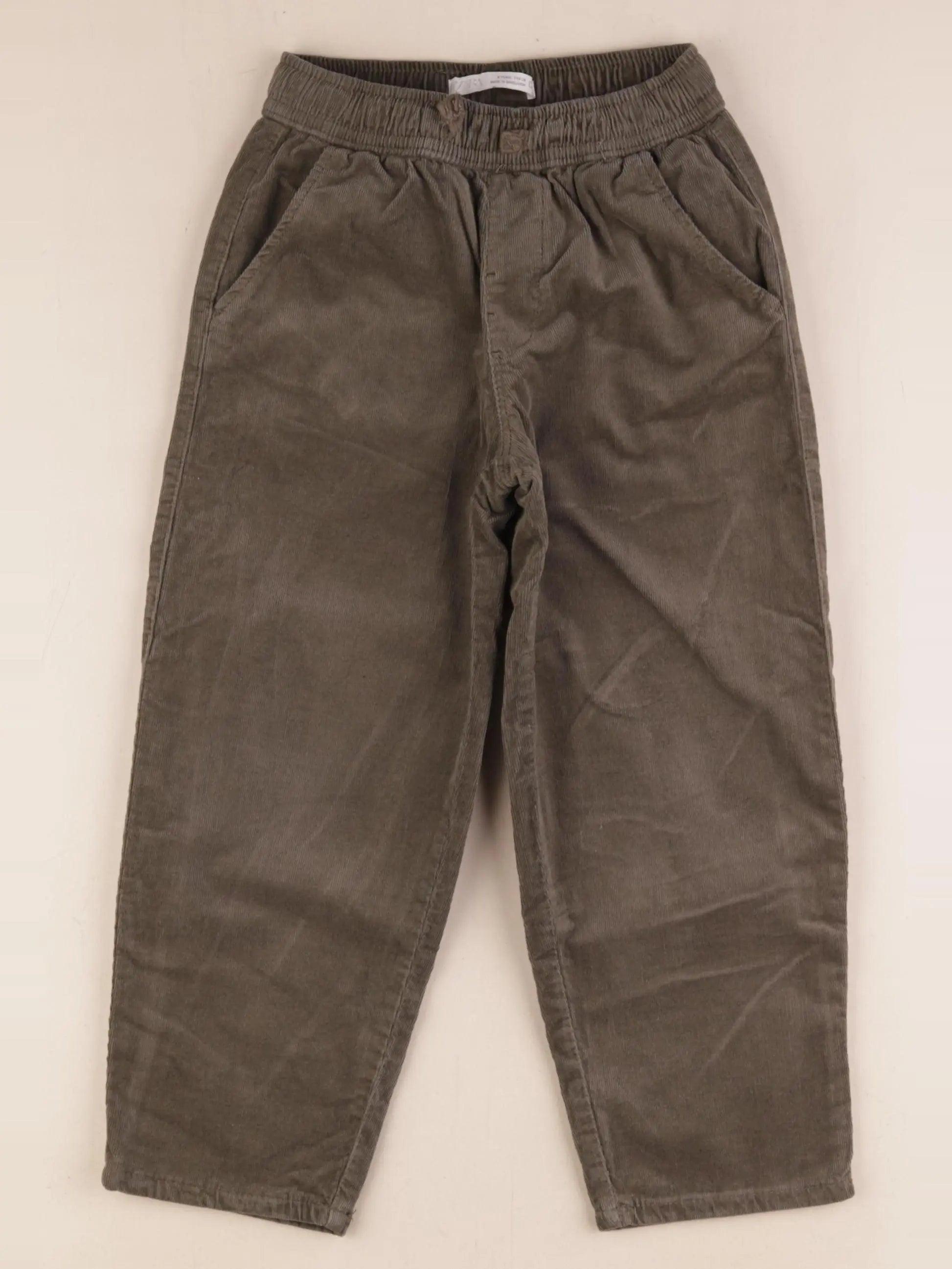 Zara - pantalon doublé vert - 5 ans