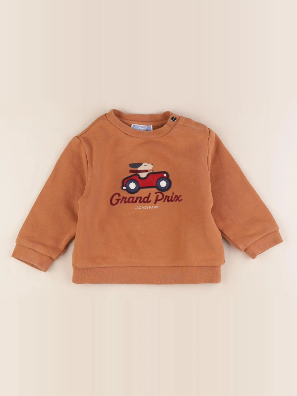 Jacadi - sweat marron - 18 mois