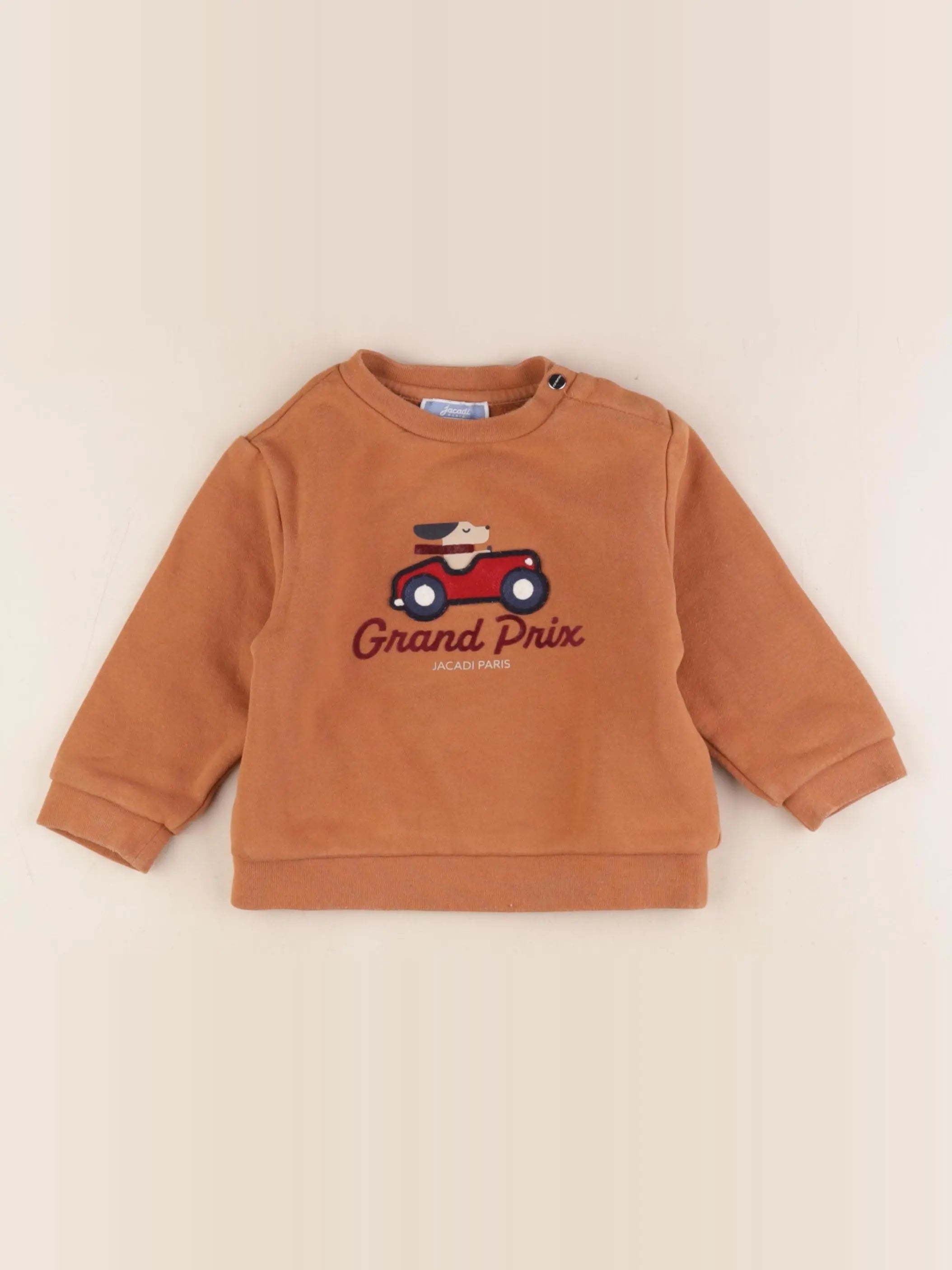 Jacadi - sweat marron - 18 mois