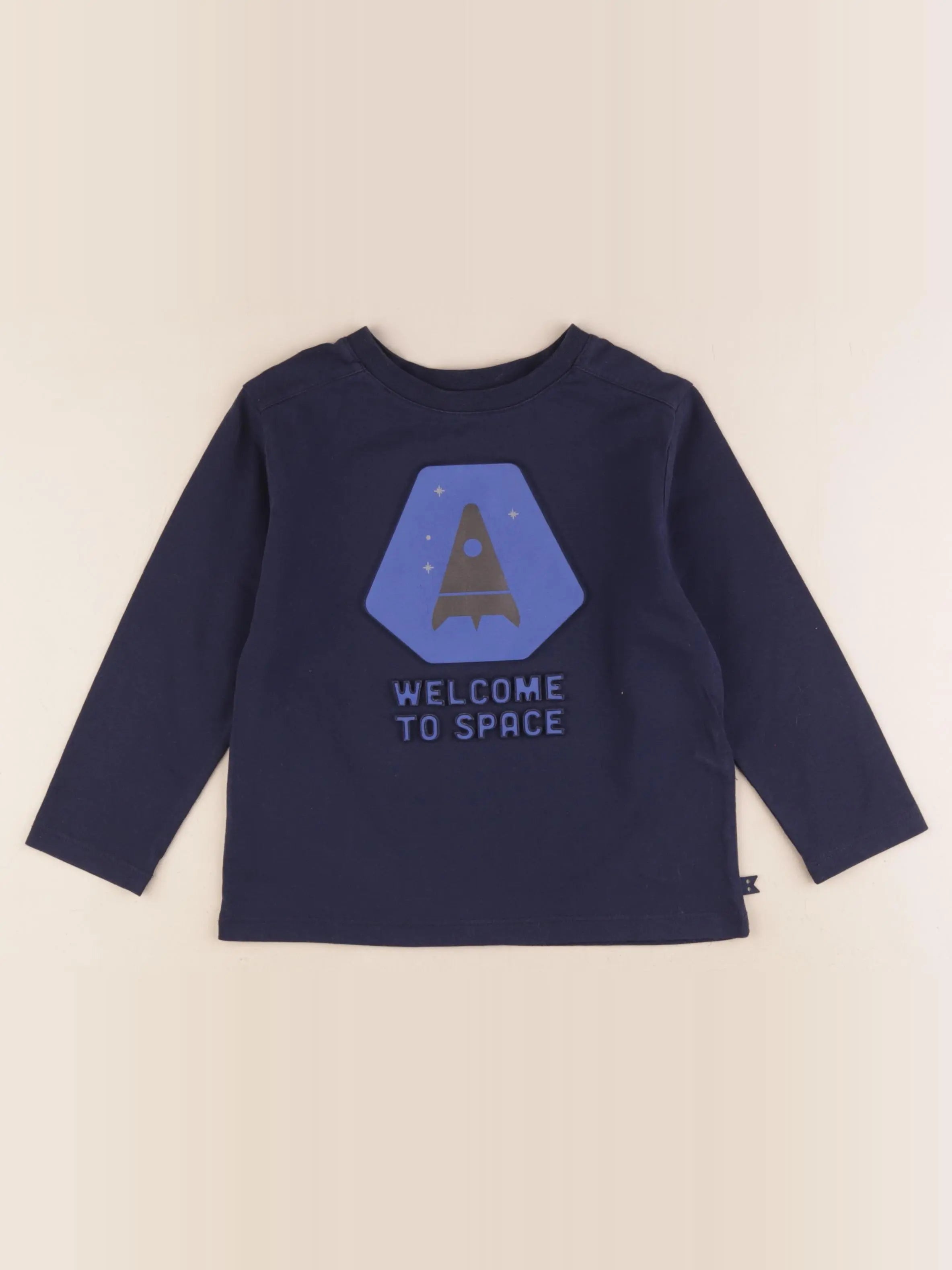Okaidi - tee-shirt bleu - 3 ans