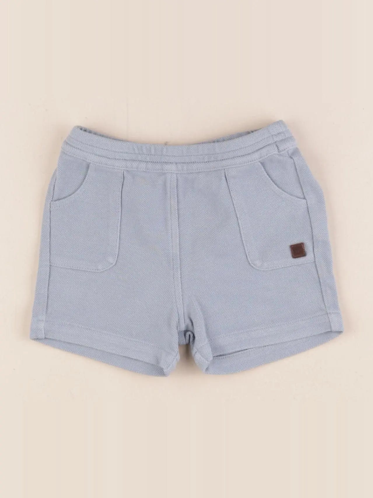 Tartine & Chocolat - short bleu - 9 mois