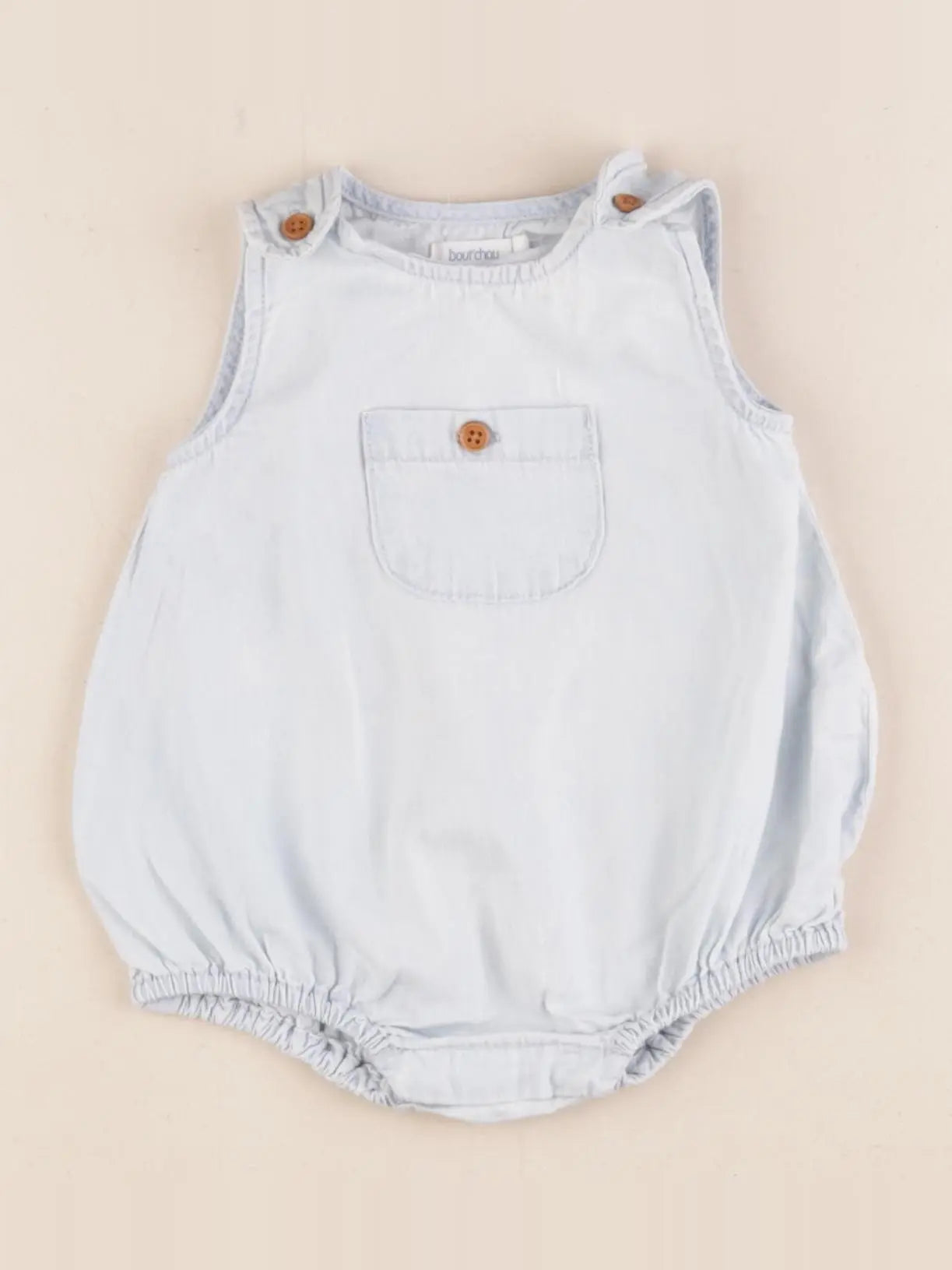 Boutchou - combinaison bleu - 1 mois