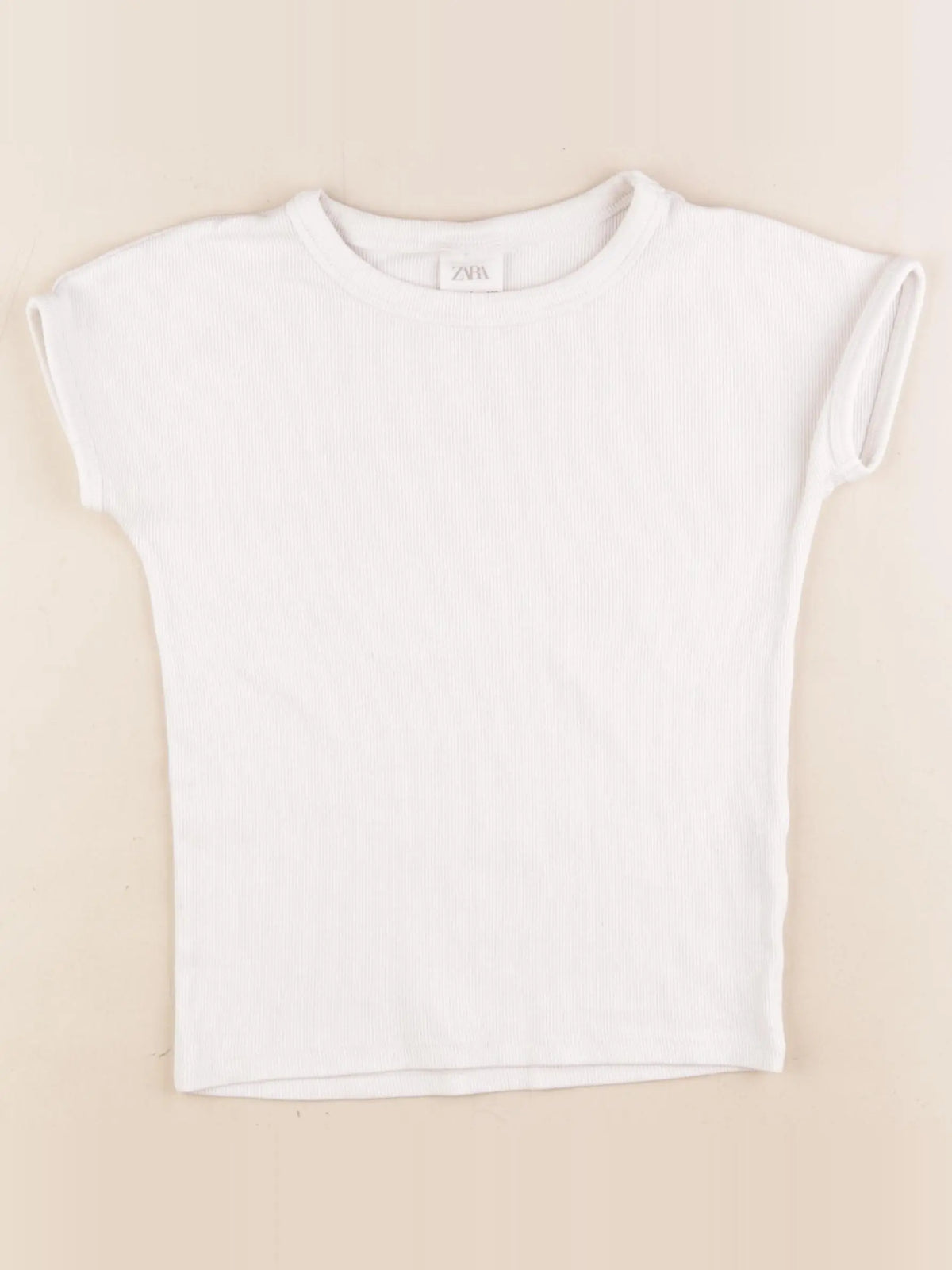 Zara - tee-shirt blanc - 9/10 ans