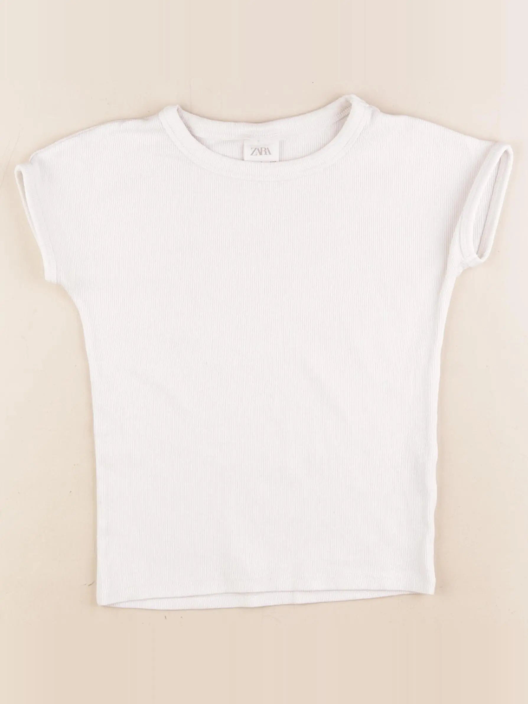 Zara - tee-shirt blanc - 9/10 ans