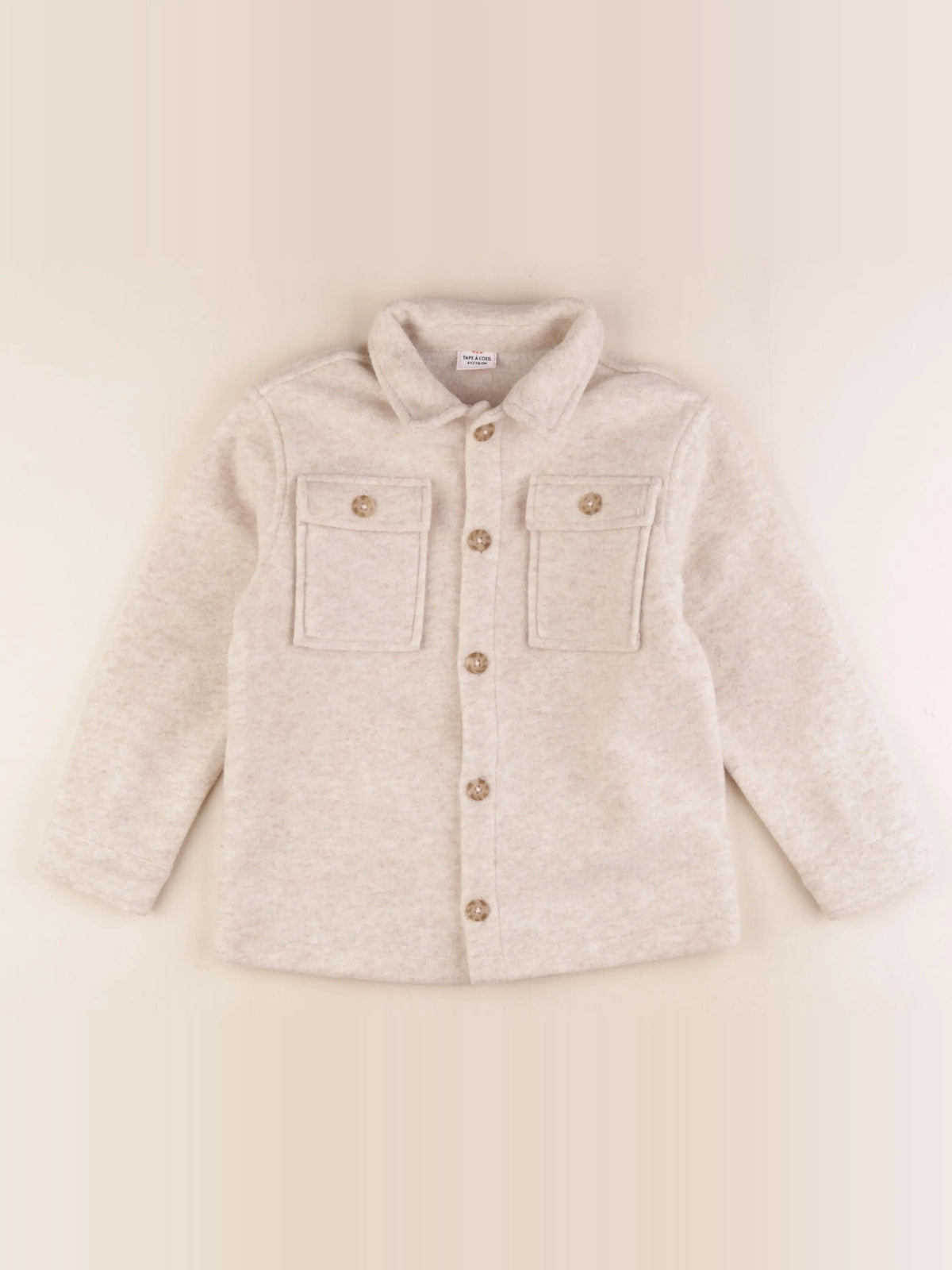 Tape à l'oeil - surchemise beige - 6 ans