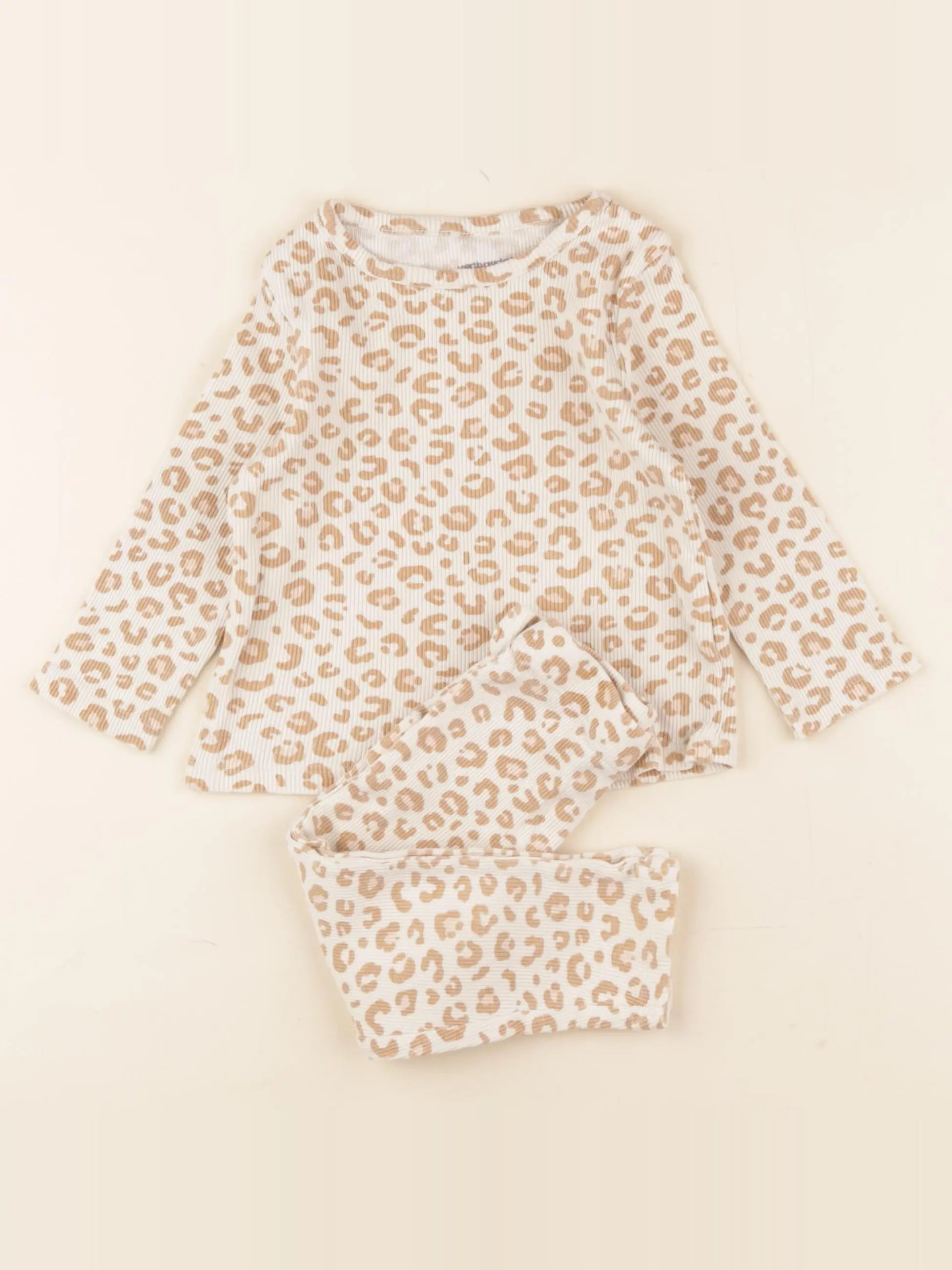 Vertbaudet - pyjama coton multicolore - 2 ans