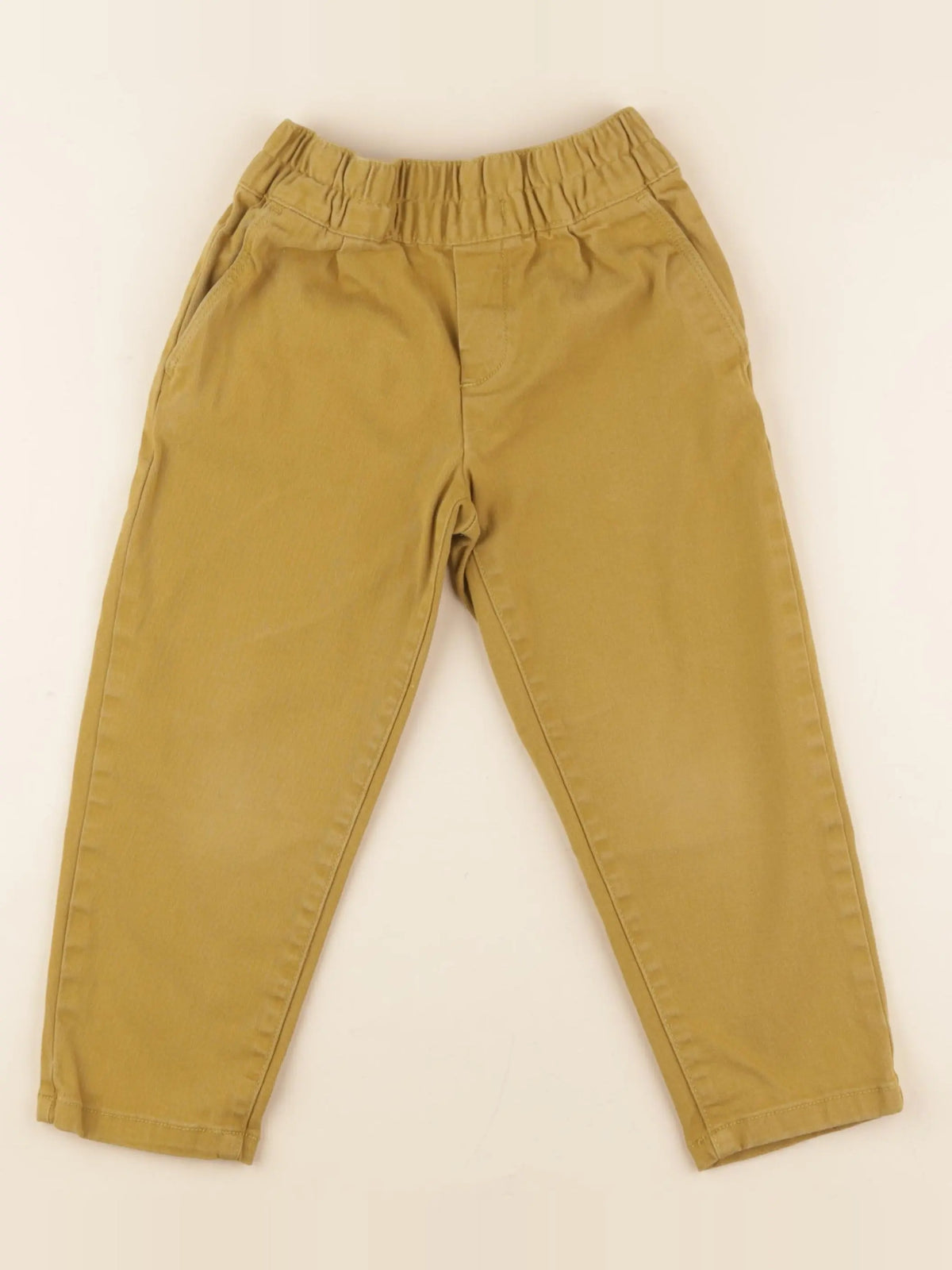Monoprix - pantalon jaune - 4 ans